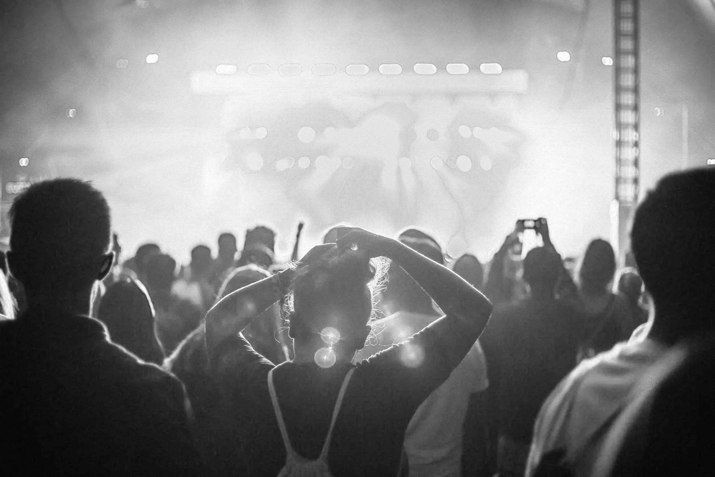 Djing a festival in Wanaka, New Zealand