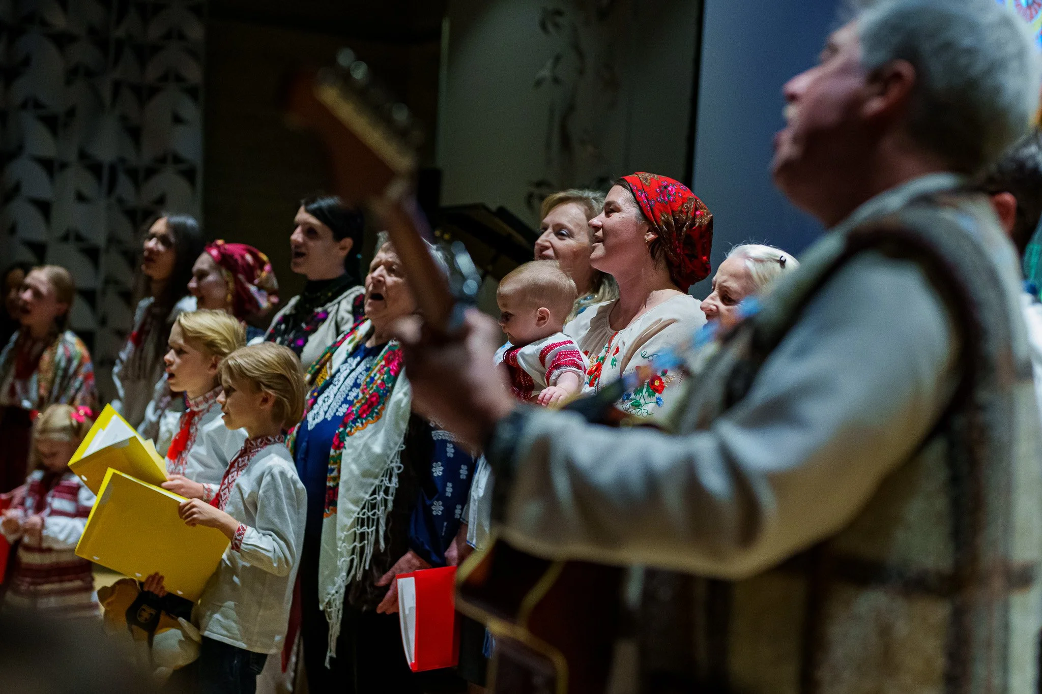 Conducting from within: Singing with the community choir I direct for House of Ukraine