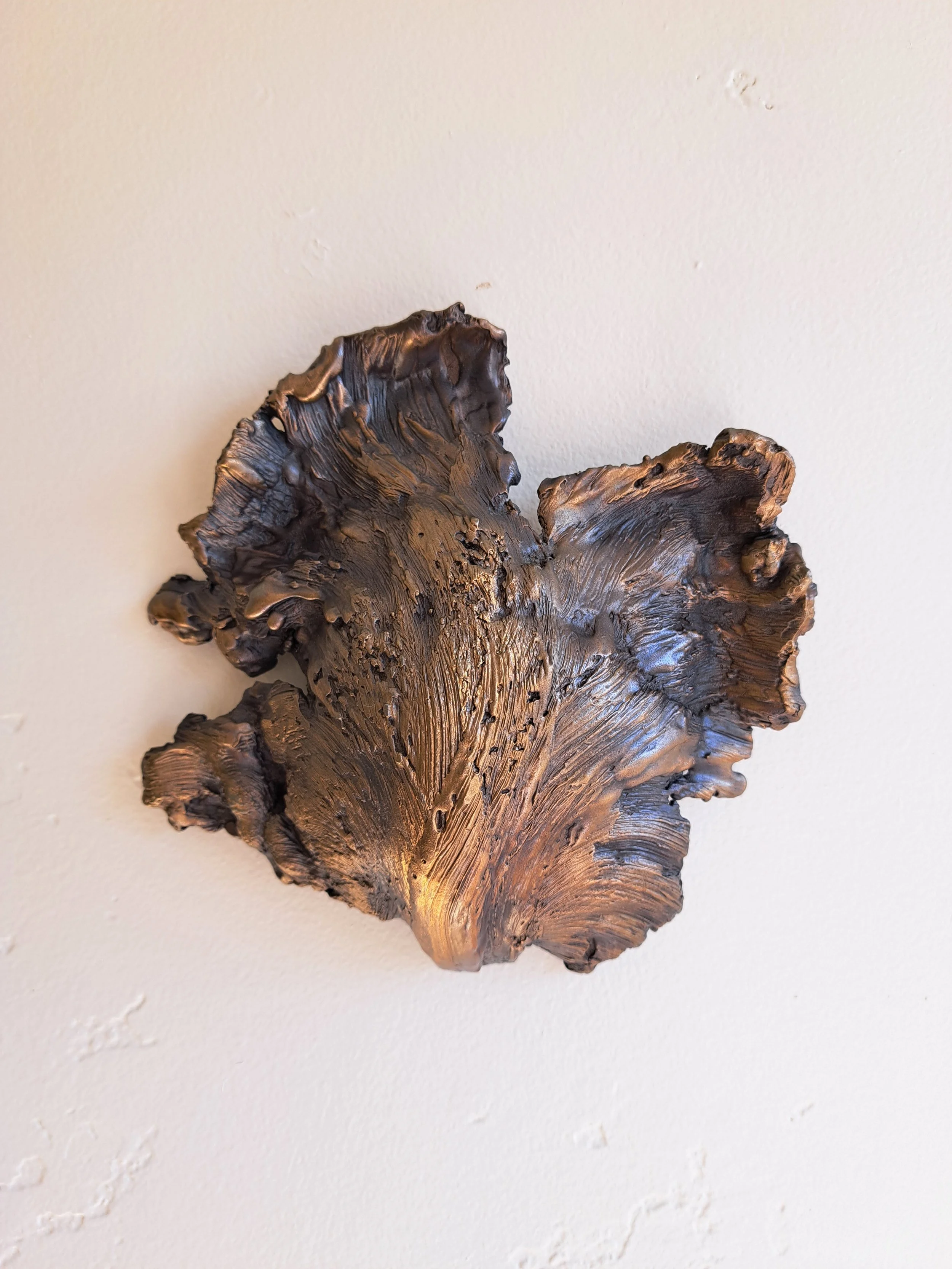 TIDE bronze sculpture from my Cabbage Series 