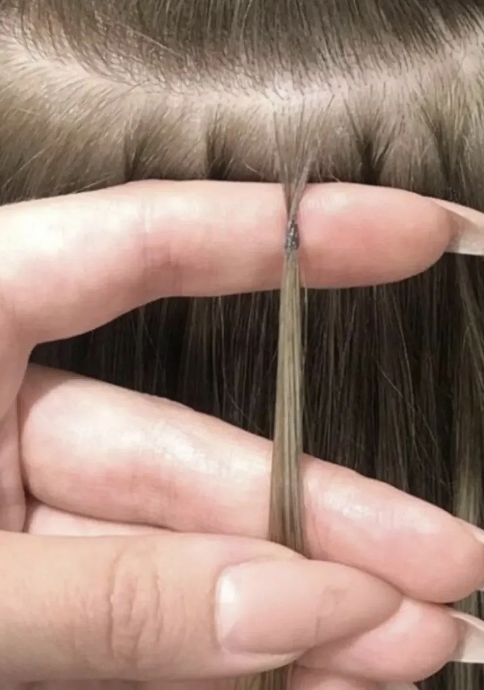 micro-capsule, heatless, headless, lightweight hair extensions in Auckland