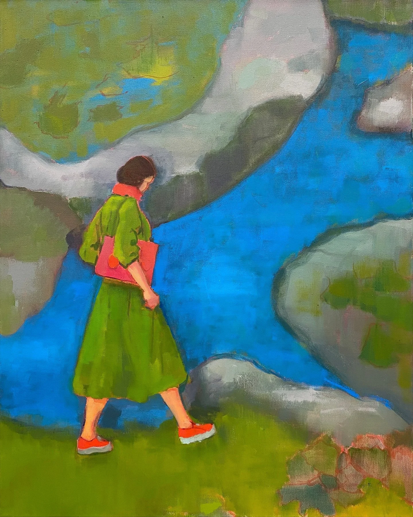 ✨ Alumni Spotlight ✨

It&rsquo;s that time of the week again &mdash; and today we&rsquo;re thrilled to be spotlighting the amazing Eve Pettitt.

Eve is an English artist based in London whose vibrant oil paintings explore the magic of colour, the bea