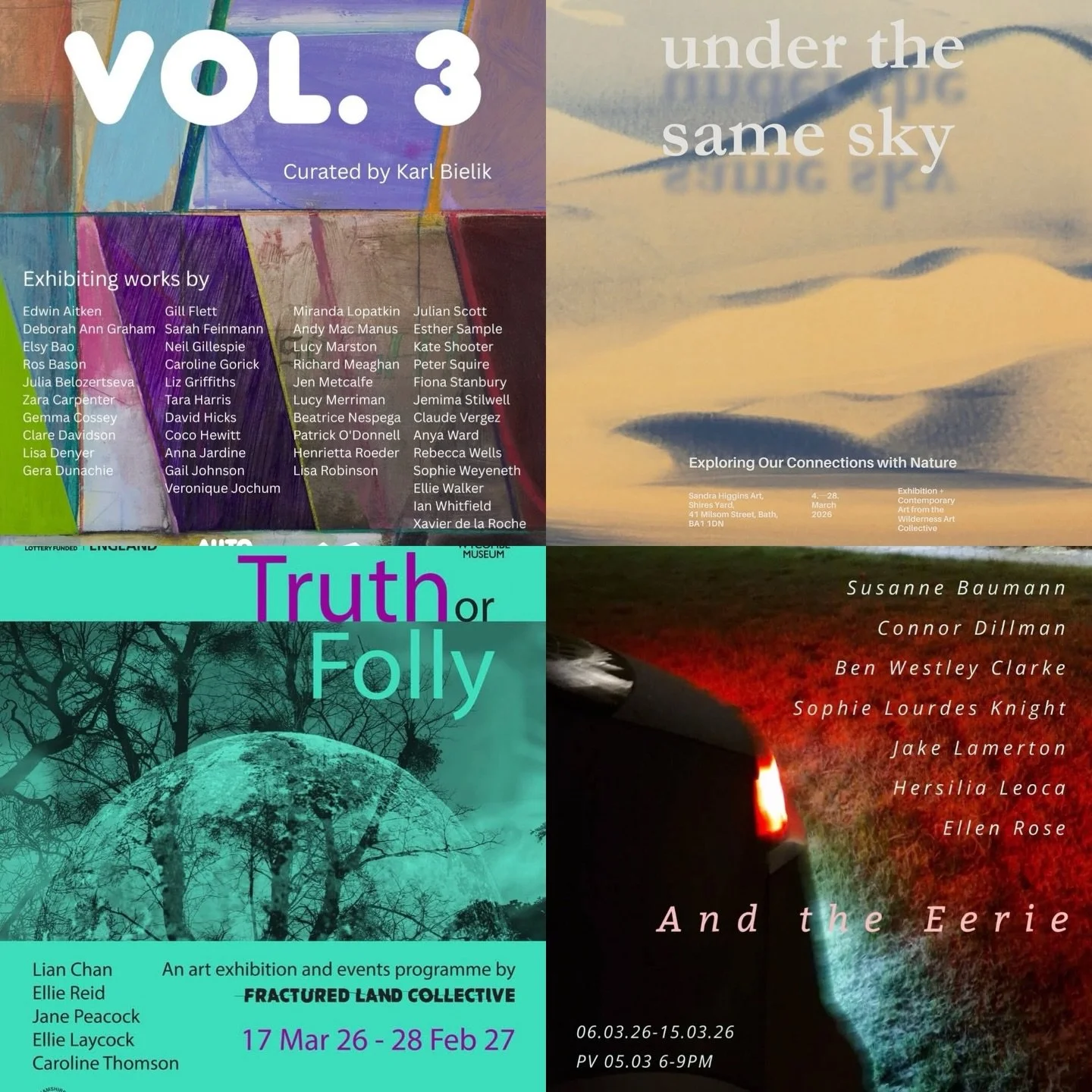 ✨ NPA News ✨

We love celebrating the brilliant exhibitions, commissions and milestones our alumni are achieving, here&rsquo;s a snapshot of what some of them have been working on recently!

Two PDP alumni, Anya Ward and Sophie Weyeneth have painting