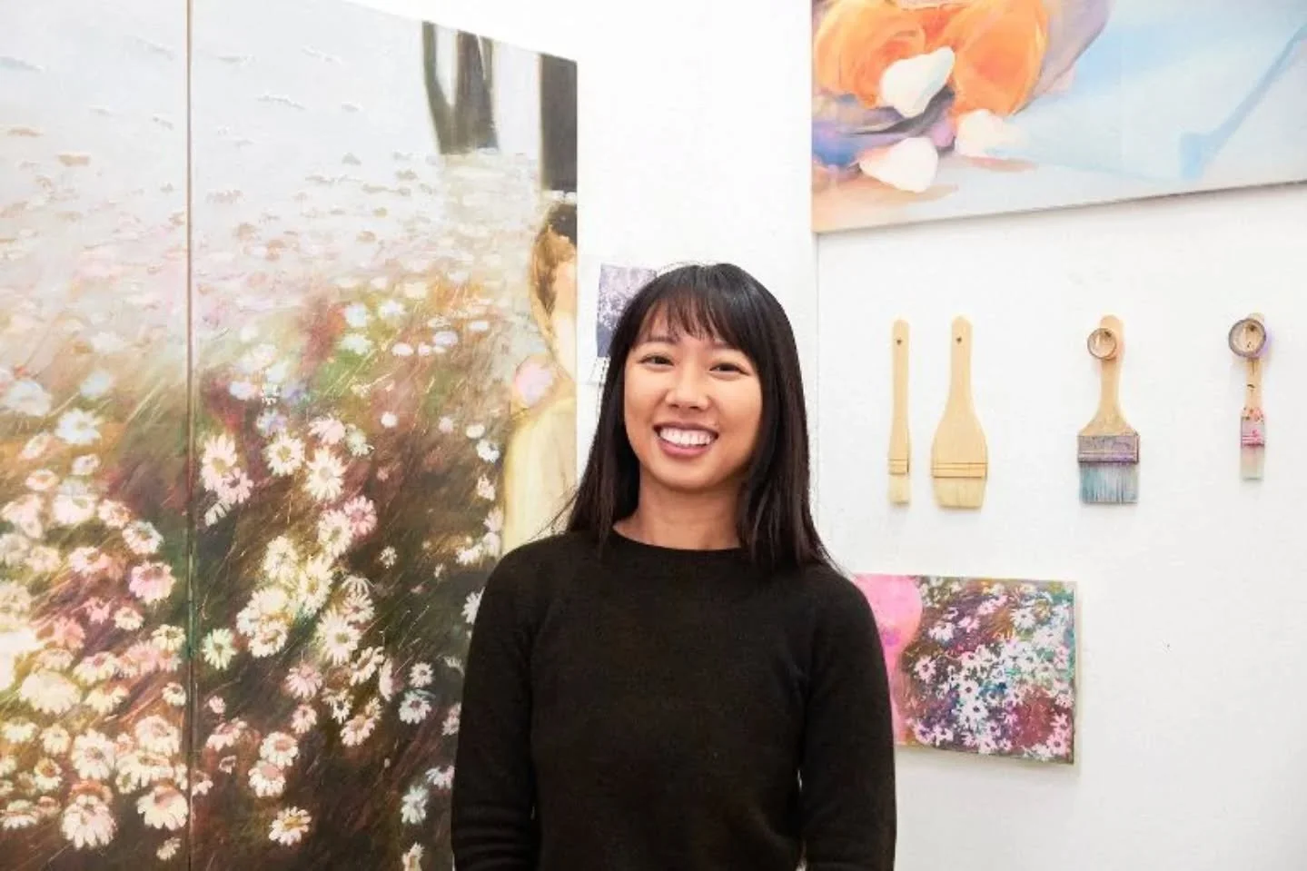 ✨ Artist Spotlight ✨

Today we&rsquo;re spotlighting our cohort member, Sophia Rosenthal.

Sophia Rosenthal is a painter exploring the complexities of memory in relation to identity, migration, and belonging. 

Drawing from personal photographs, her 