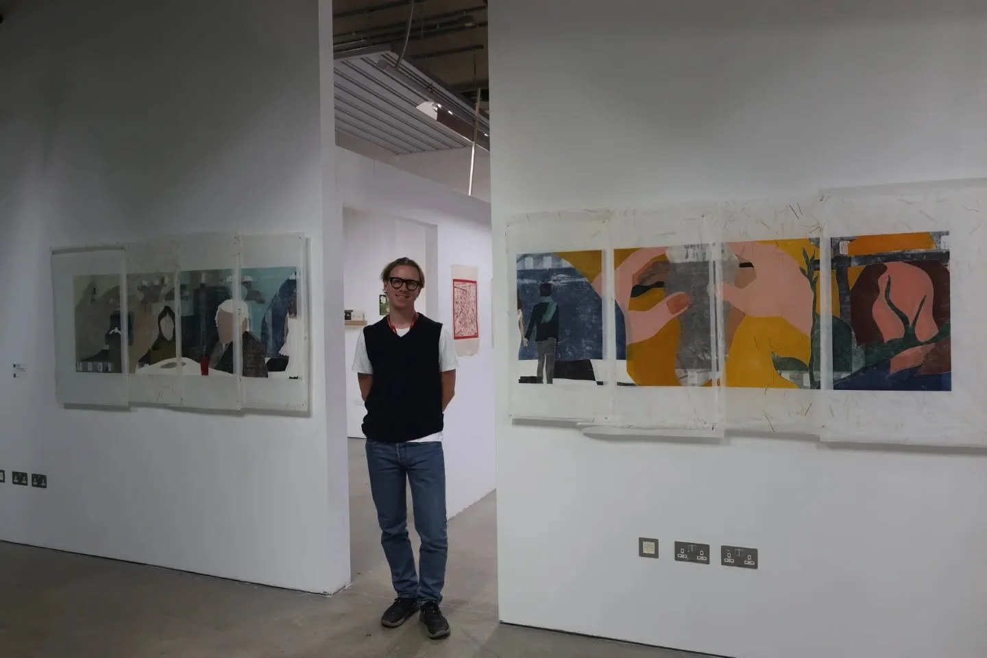 ✨️Artist Spotlight✨️

Today we&rsquo;re spotlighting our cohort member, George Quiney.

George Quiney is an artist and educator working primarily in print. His practice centres on storytelling, using the process of printmaking to tease out and rework