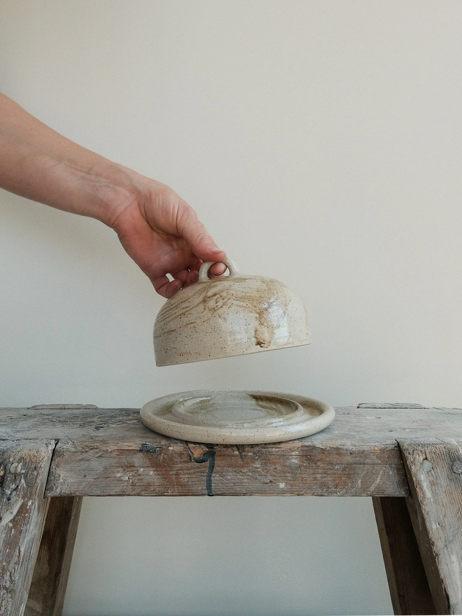 Round Butter Dish