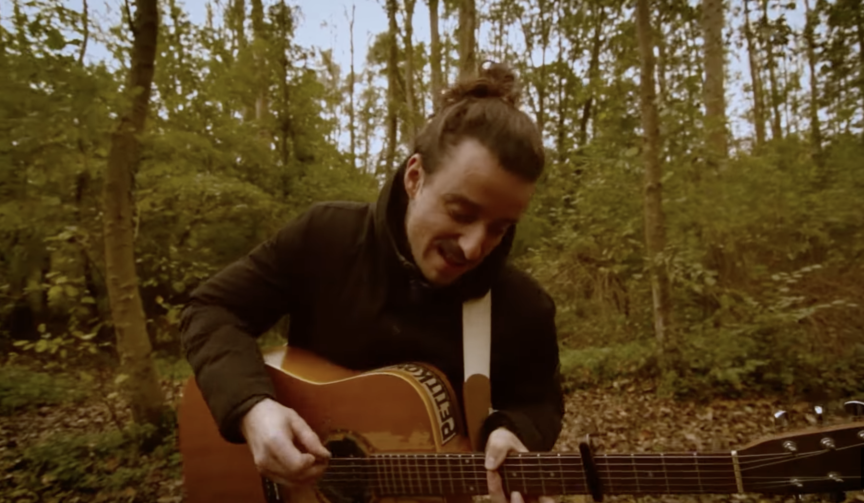 An Intimate Portrait: Billy Bonbon Performs 'Cerise' Around a Campfire