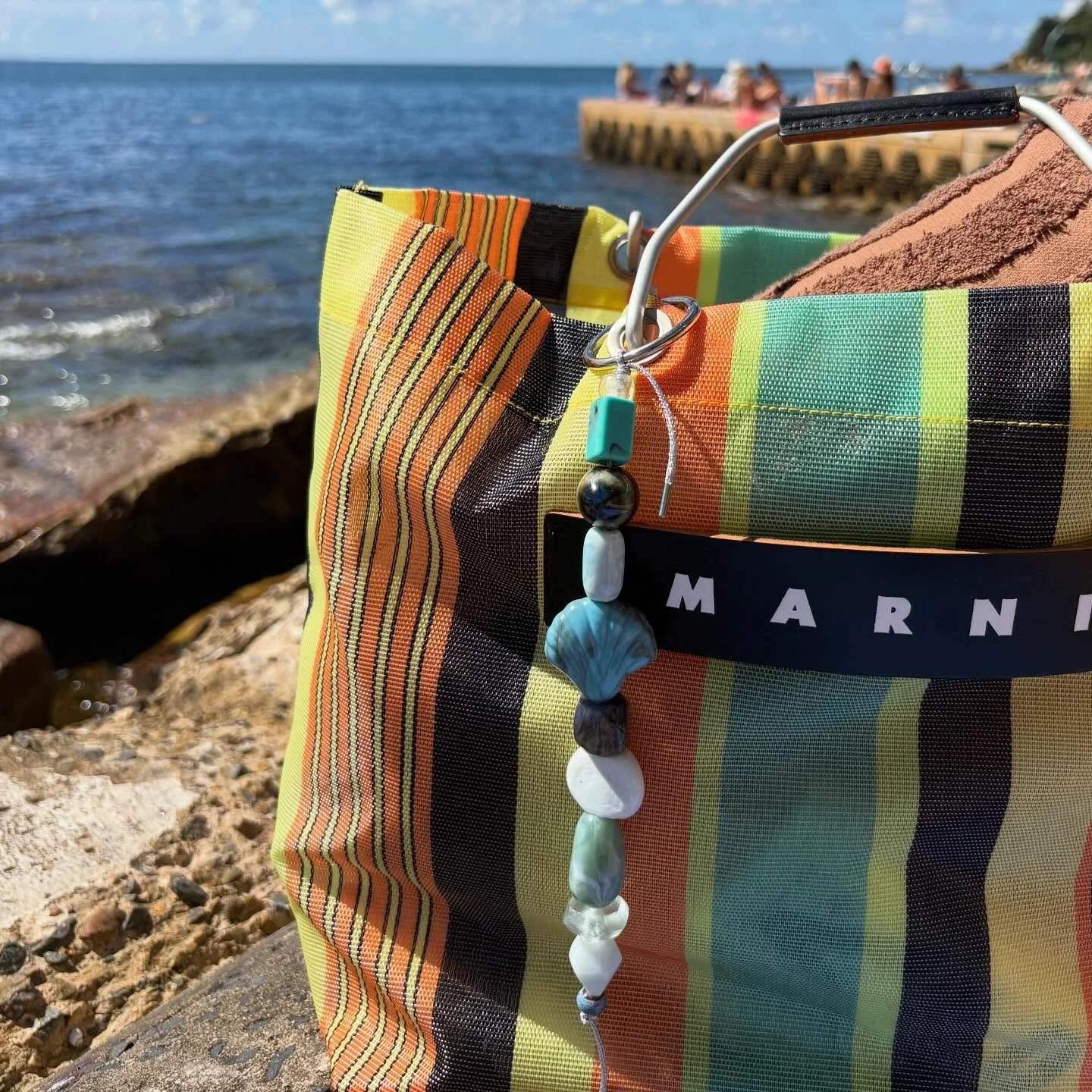 Current Vacation Situation 🤿 
&bull;
&bull;
&bull;
&bull;
&bull;
&bull;
&bull;
#summer #vacationclub #beach #accessories #bagcharm