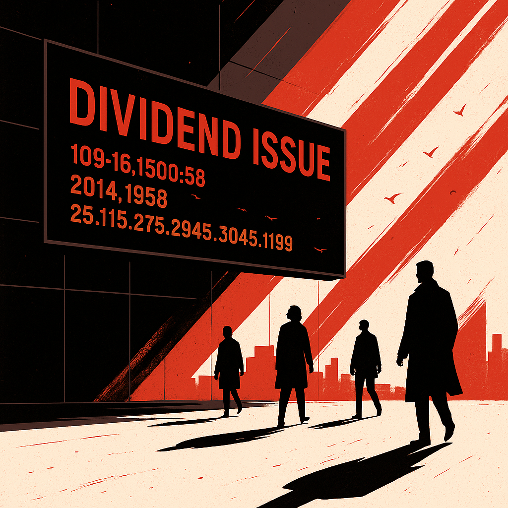 Declaration and Payment of Dividend Rules 