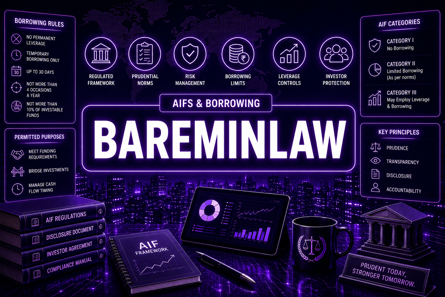 Guidelines for Category I and II AIFs on borrowing and creation of encumbrance on equity of investee companies