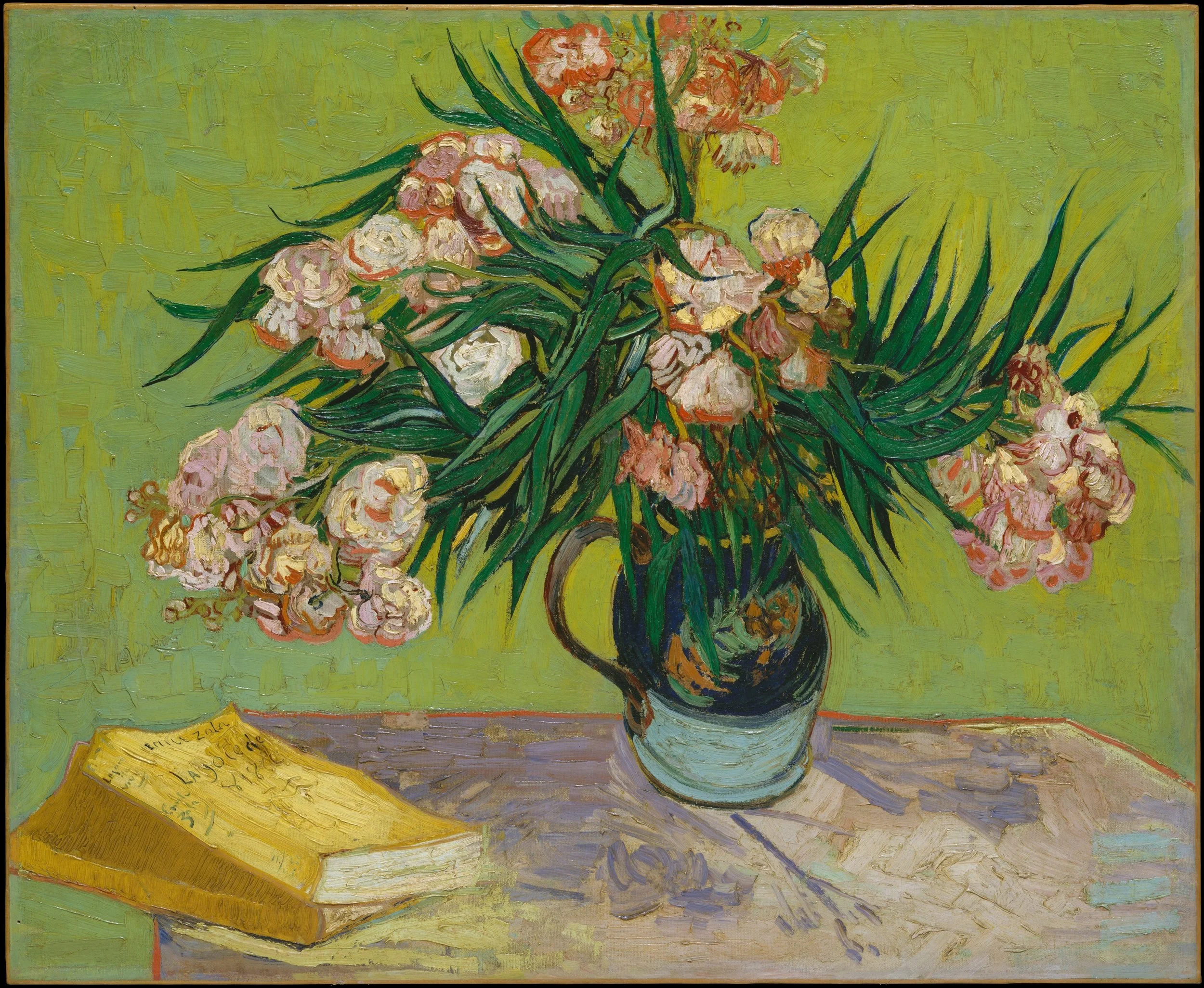 Oleanders, van Gogh, 1888.jpg