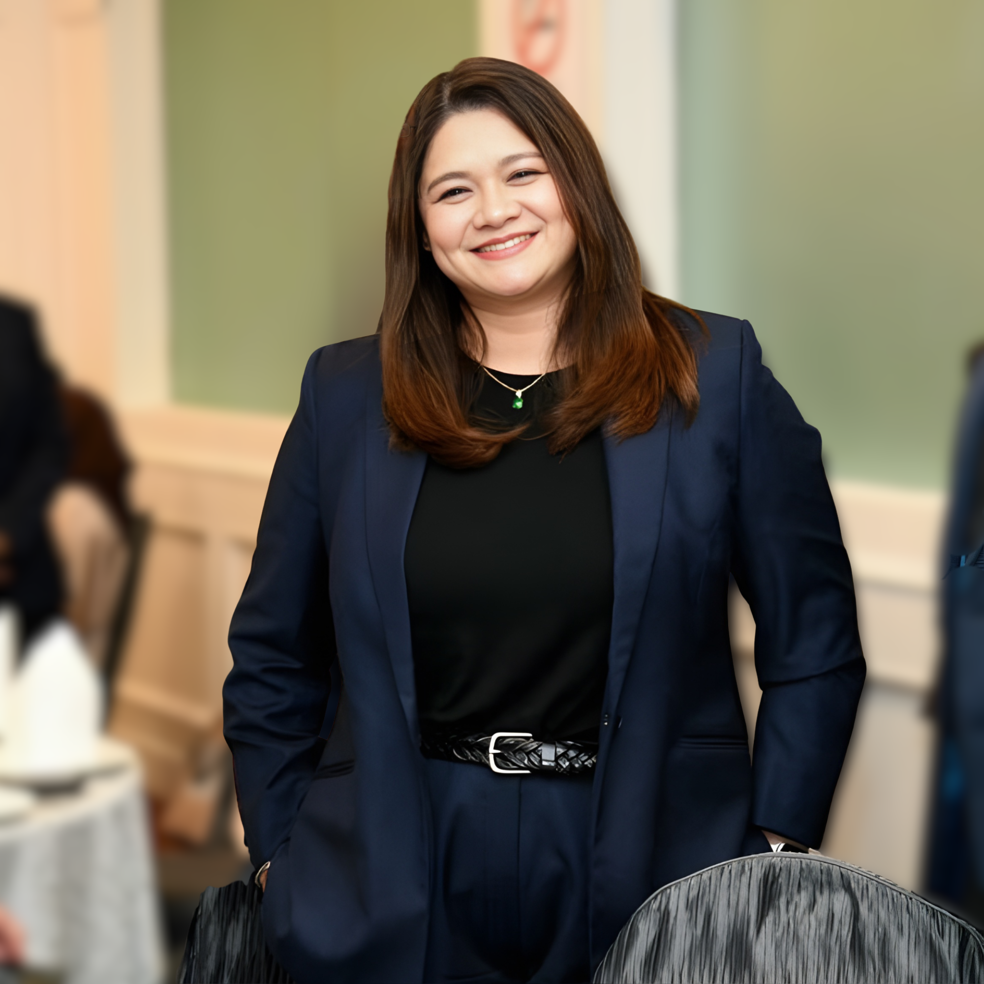 Arnee Ismail in suit.