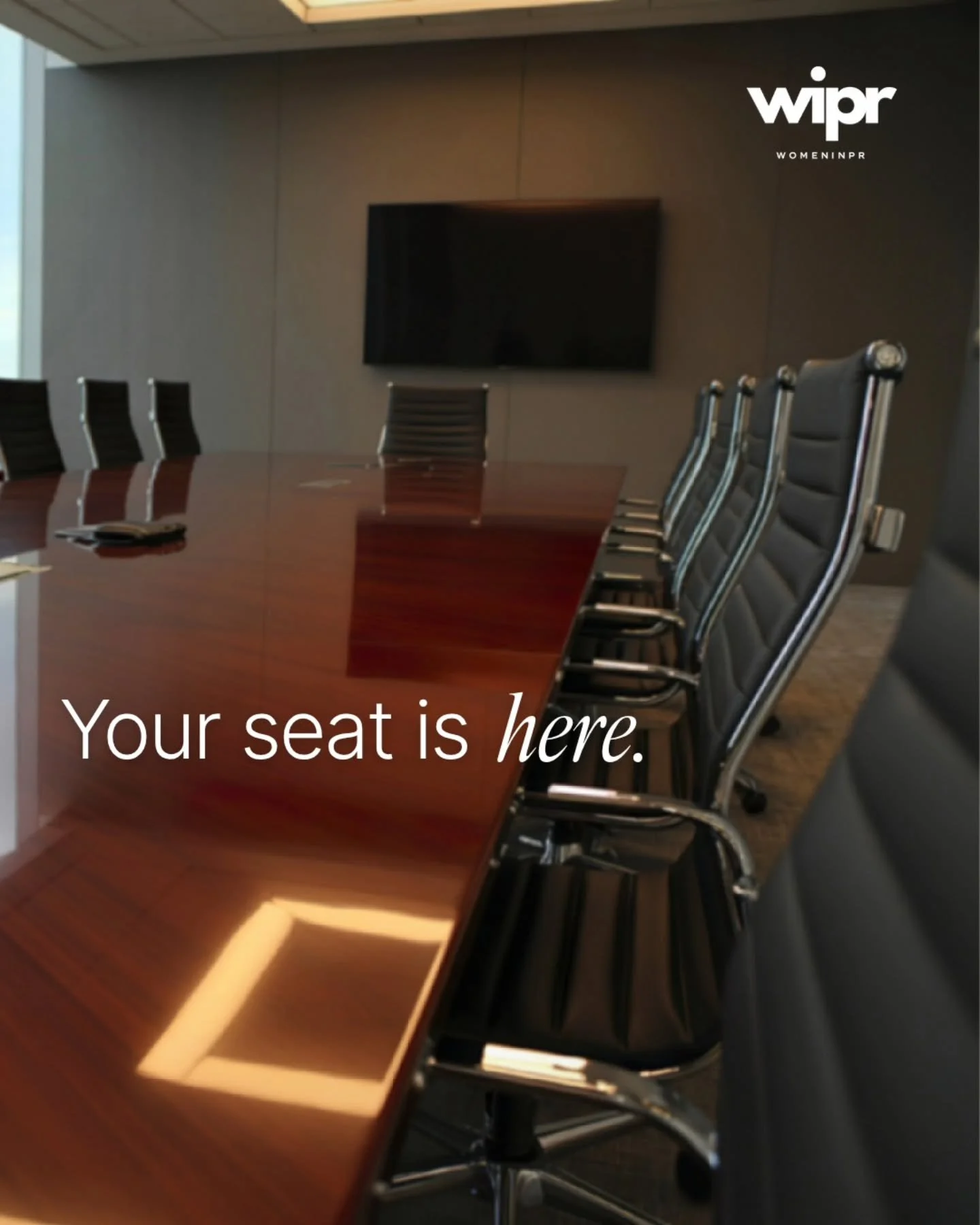 The PR industry in Malaysia is majority women.

And yet, look at the boardroom table, the leadership committee, the panel of keynote speakers &mdash; you can count us on one hand.

WIPR exists because that gap is not a coincidence. It&rsquo;s a struc