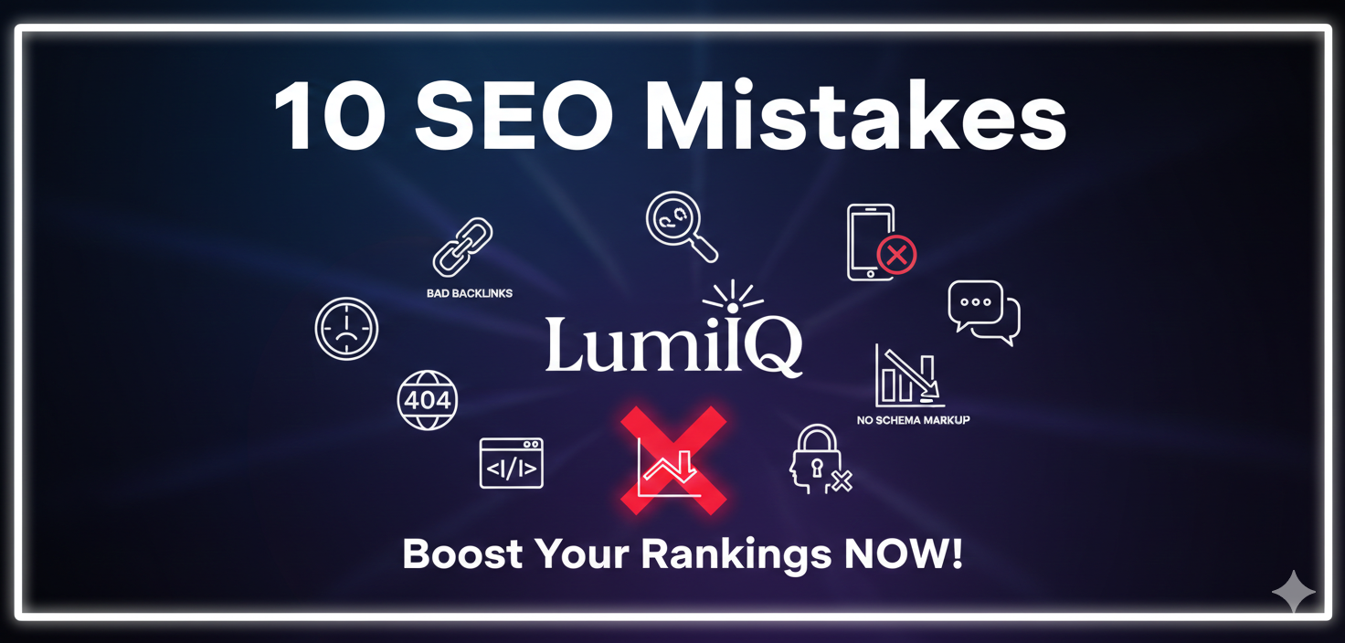 10 SEO Mistakes Wedding Photographers and Videographers Make (And How to Fix Them)