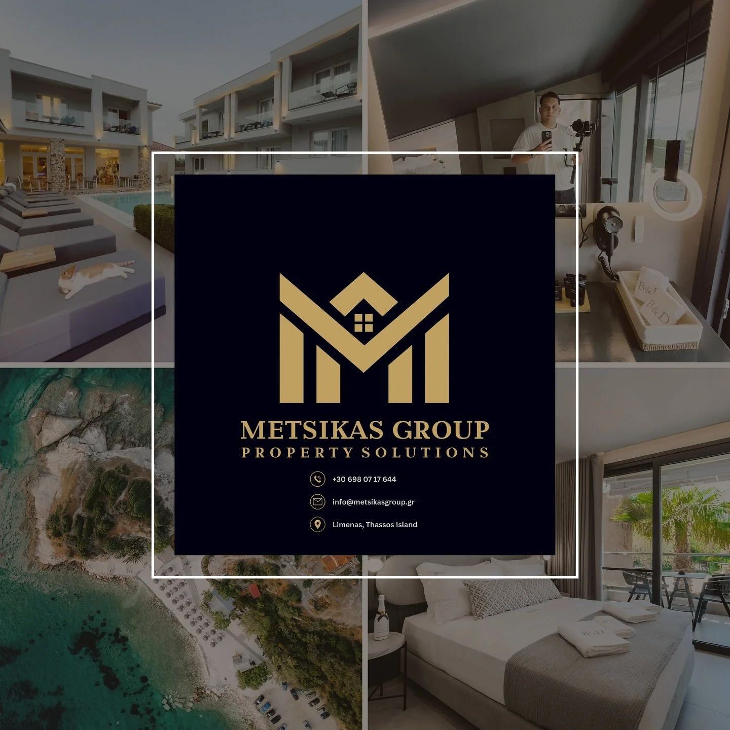 Metsikas Group is your one-stop destination for property management and professional business support. We offer a wide range of services, including short-term rental property management (e.g. Airbnb, Hotels), professional photography and videography,