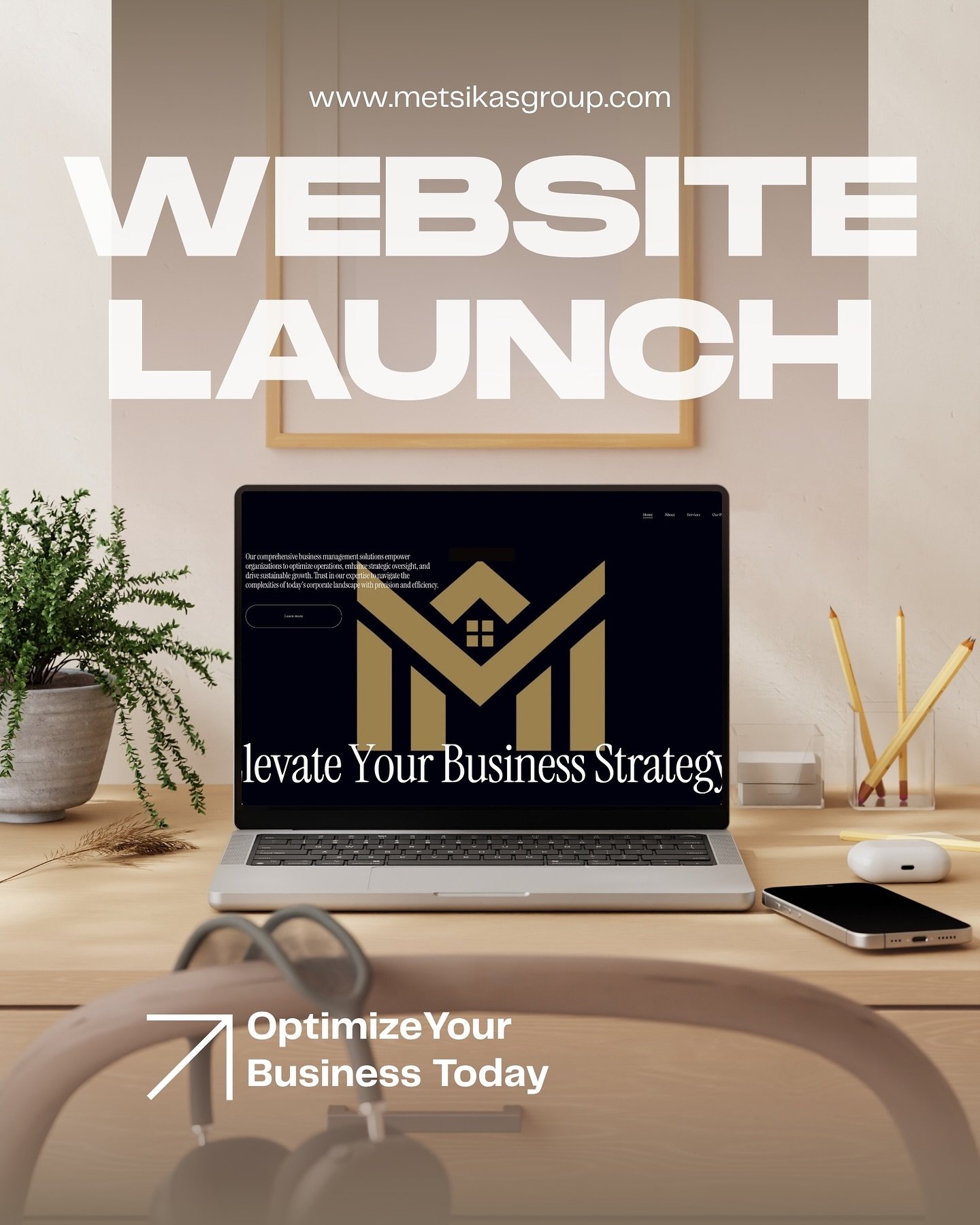 We&rsquo;re live! 
Explore the world of Metsikas Group &mdash; where property management, real estate, and creative solutions come together.
Visit our new website and discover how we can bring value to your property.

🌐 metsikasgroup.com

#MetsikasG