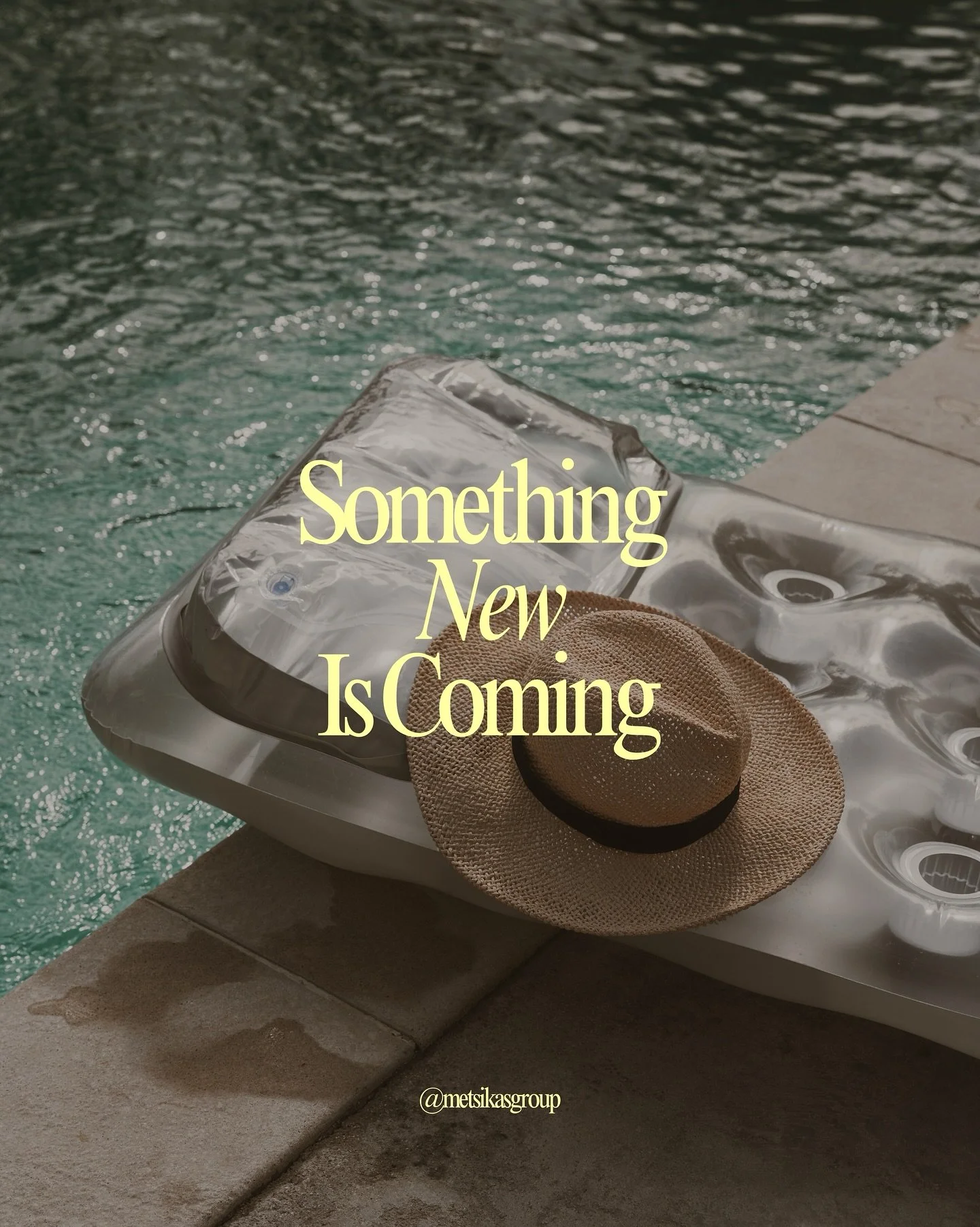 We&rsquo;re preparing something special for you &mdash; new projects, new ideas, same commitment to excellence. 

#MetsikasGroup #ComingSoon #NewBeginnings #RealEstateGreece #PropertyExperts
