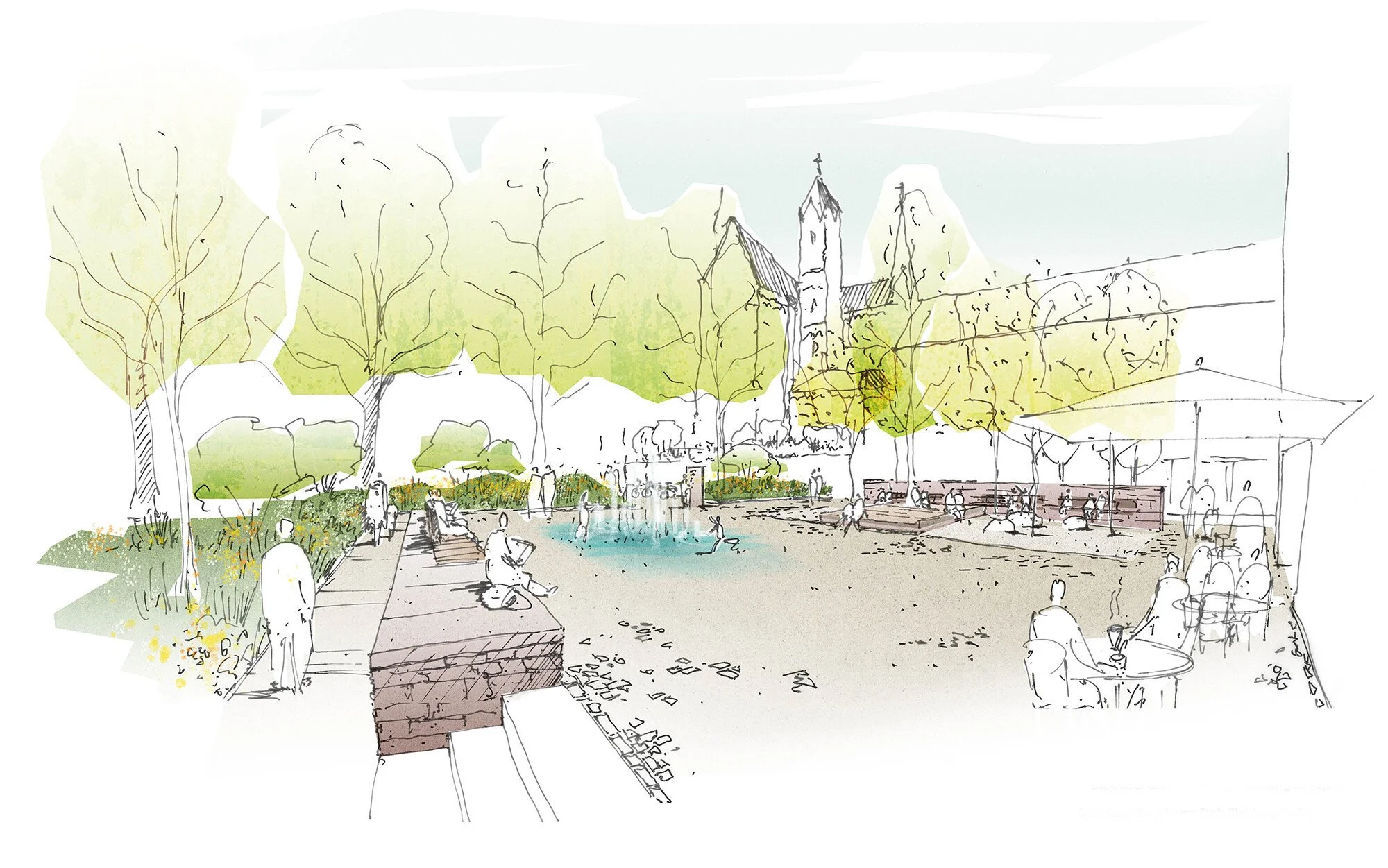 Venarey-les-Laumes-Platz / Bingen