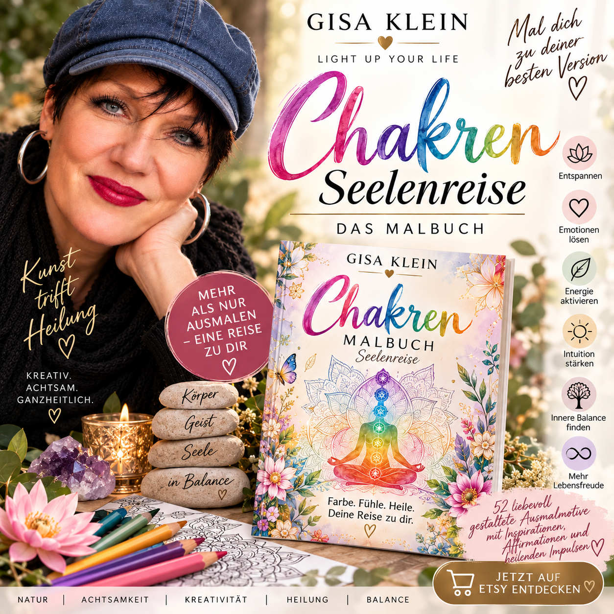 Malbuch IChakren - Seelenreise