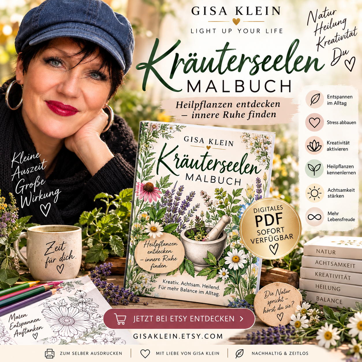 Malbuch I Kräuterseelen I