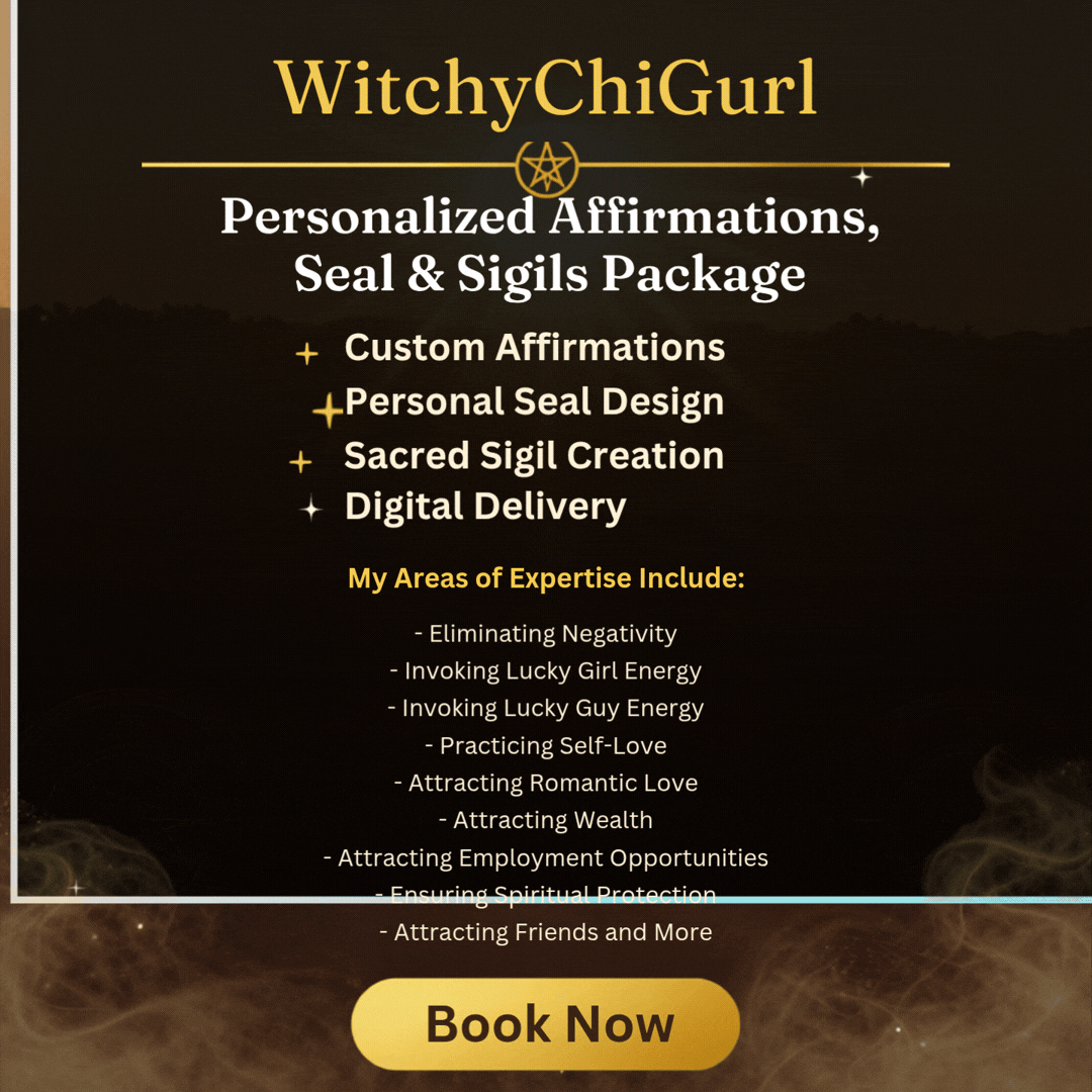 Affirmations, Seal and Sigil Package Customized & Personalized