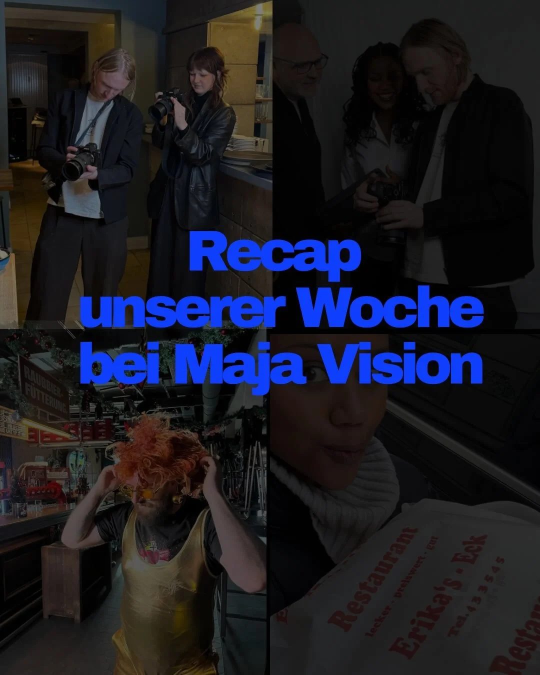Weekly Recap bei MajaVision ✨

Wir hatten wieder eine total aufregende und produktive Woche &ndash; mit besonders viel Content! 
Unterwegs waren wir unter anderem in der Astra St. Pauli Brauerei, wo wir gemeinsam mit Merlin super lustige Videos produ