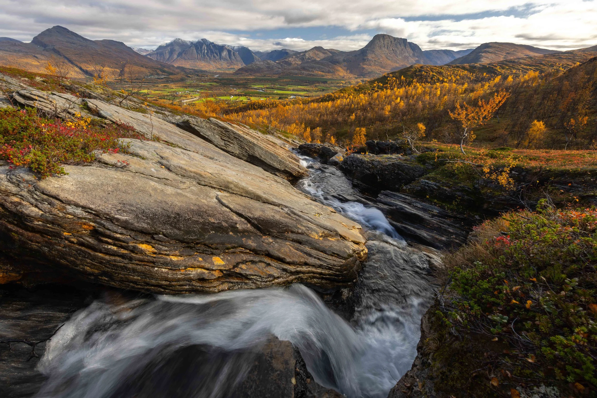 Water and landscape. Nordreisa.