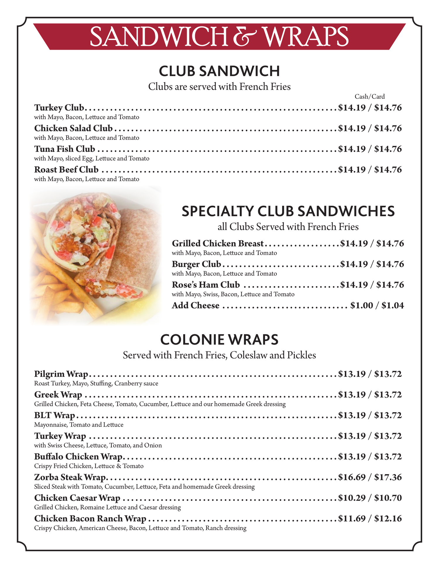Our Menu | Discover & Order Now — Colonie Diner