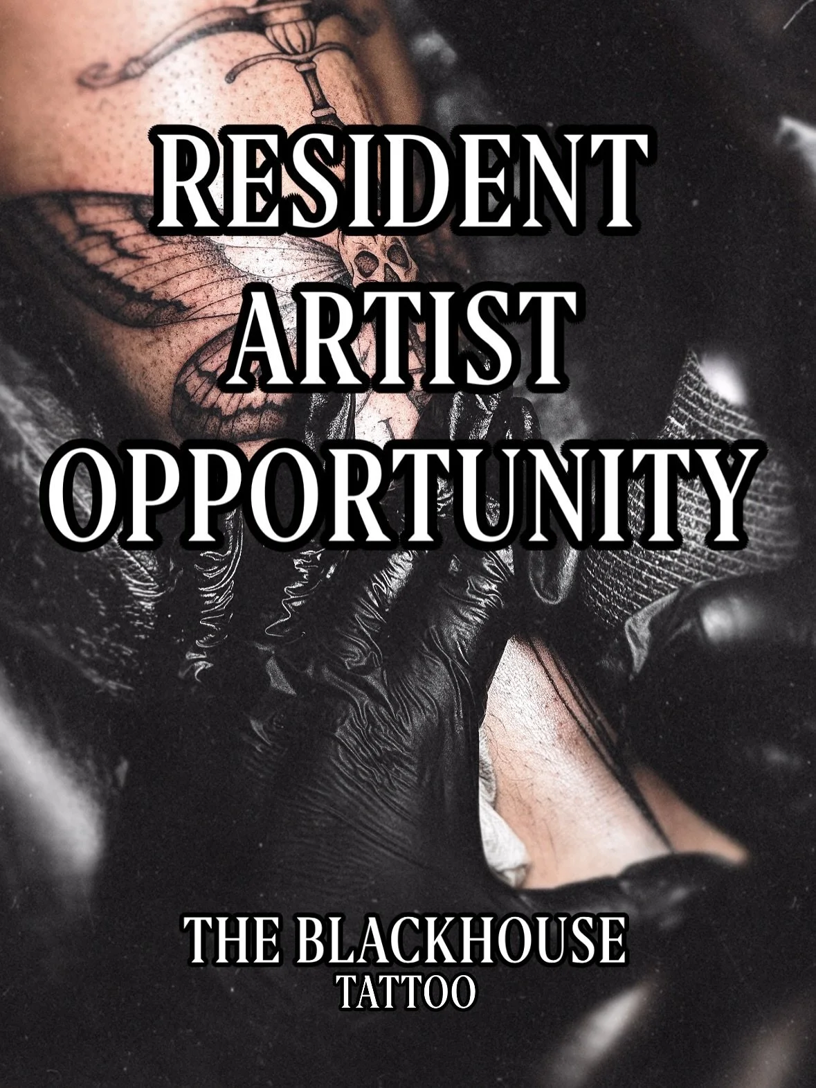 Want to be apart of the largest and most uniquely beautiful studio in Brighton?

We&rsquo;re looking for an artist to join The Blackhouse Tattoo Sunday - Thursday, full or part time.

We&rsquo;re looking for someone passionate, experienced and with t