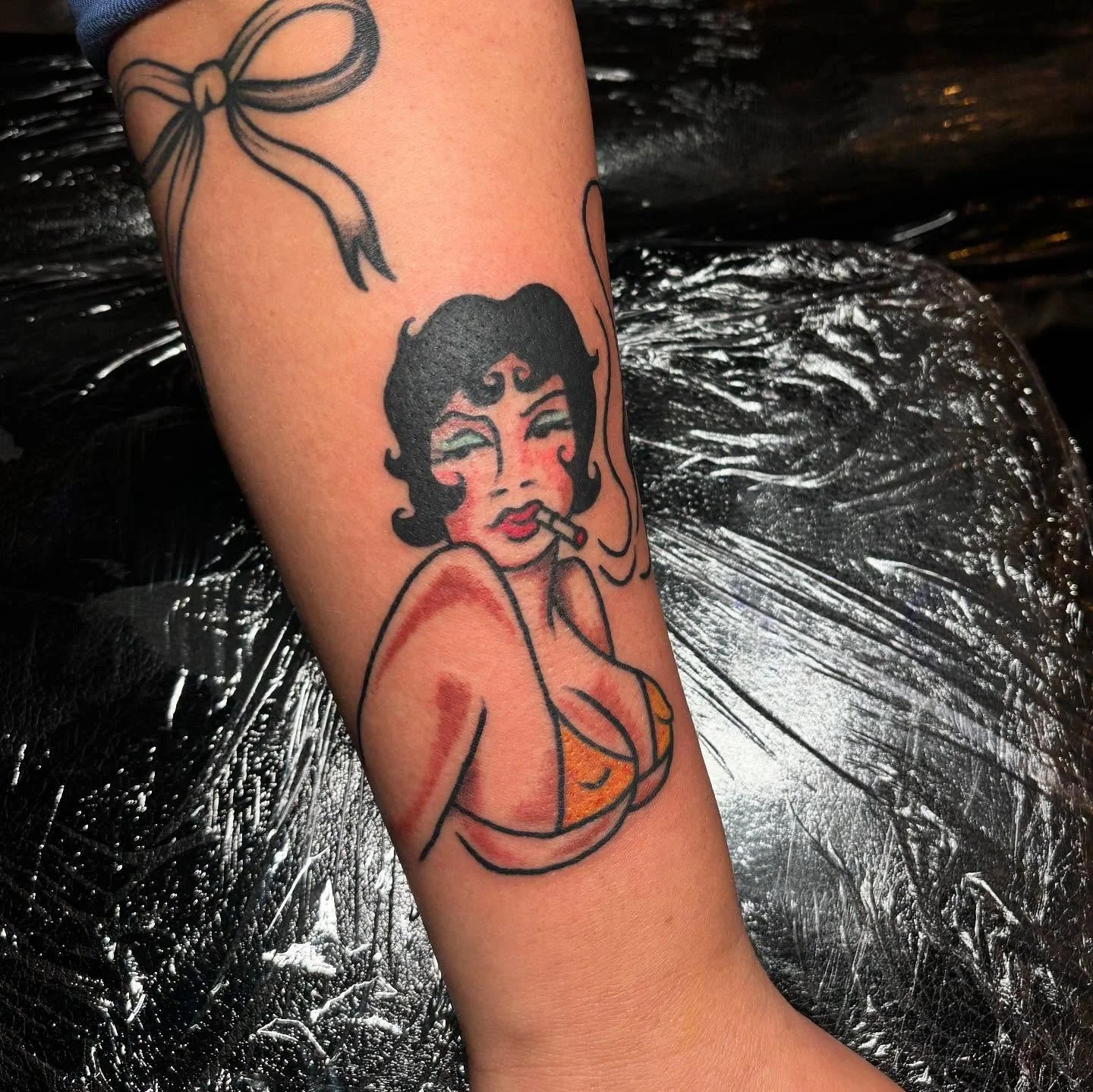 Lucy Moody Cow Tattoo