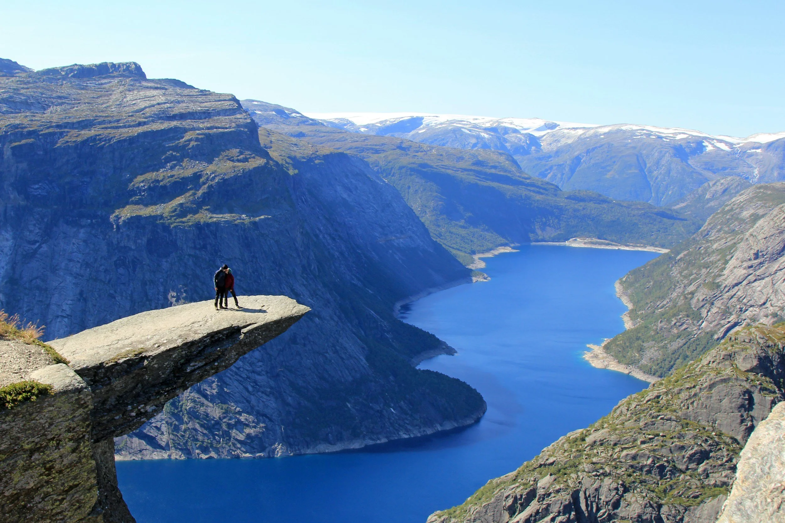 Preikestolen overlooking Lysefjord in Norway, illustrating why travellers should allow extra time for major natural attractions.