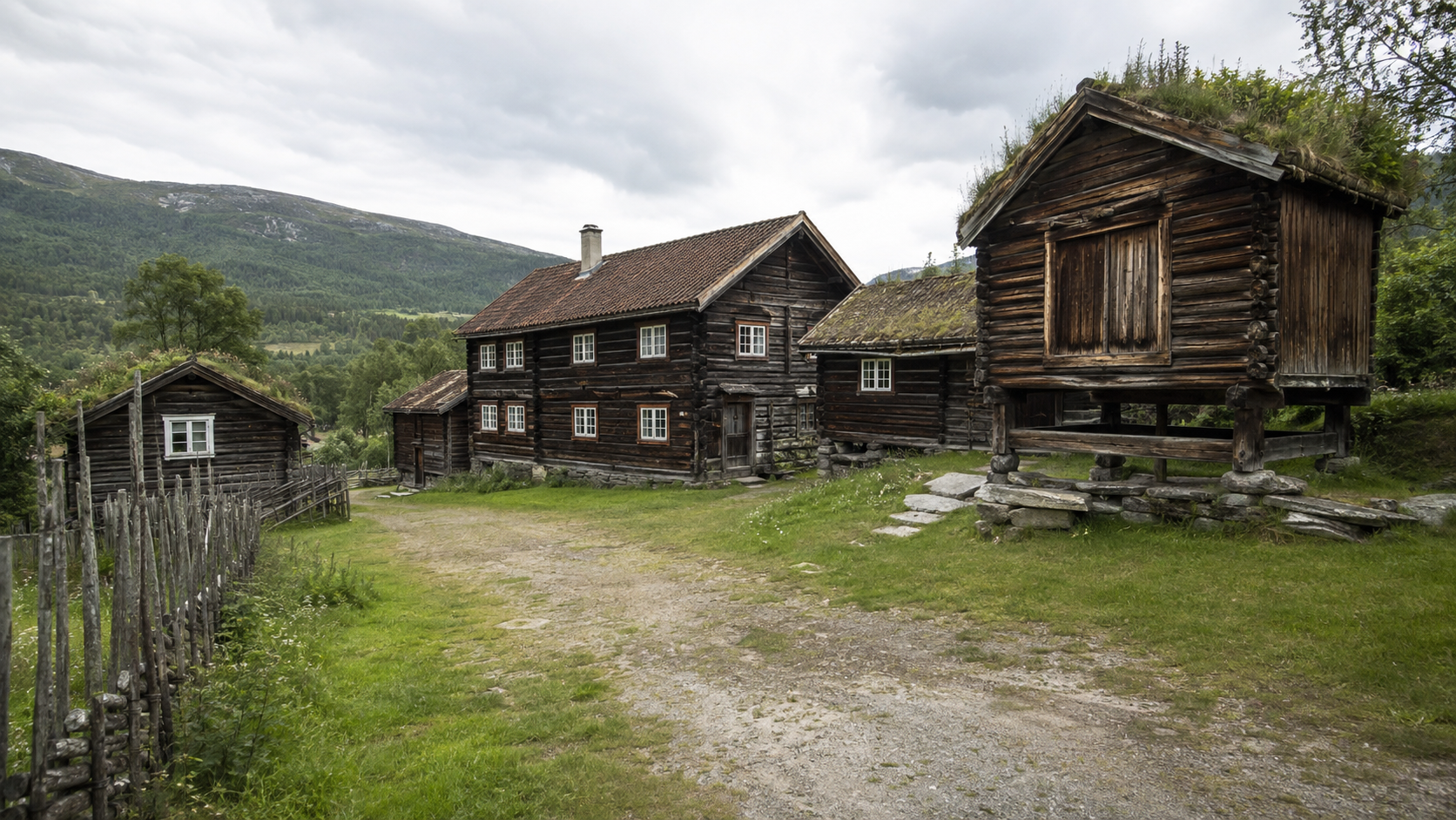 A støl in Valdres, Norway.