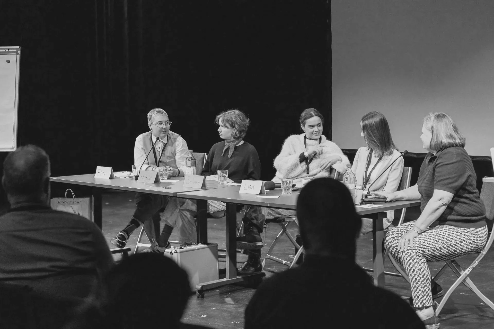 Panel Talk at Connected Audience Conference 2025 Elio Galen © IKTf/Janosch Weiss