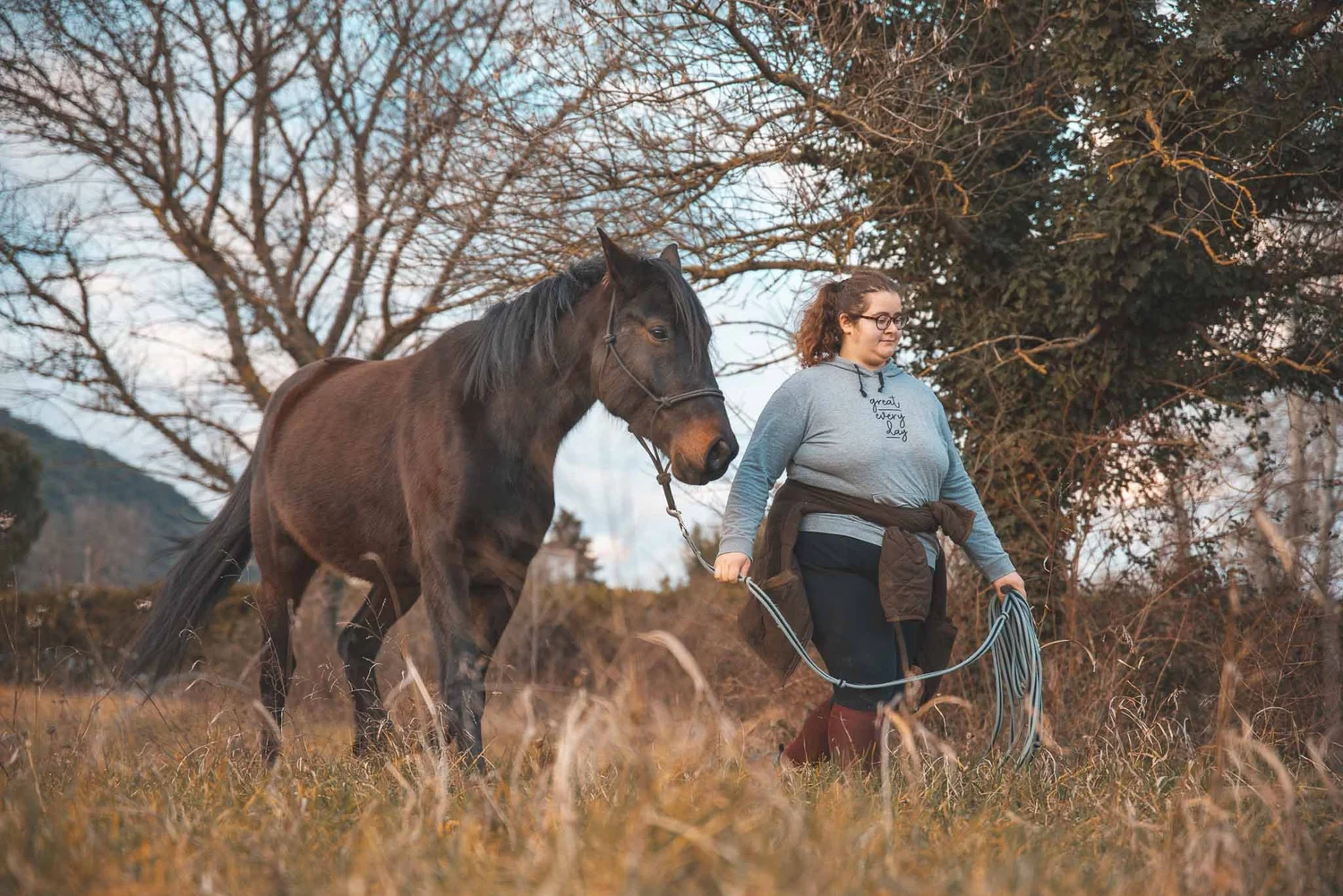 Séance photo cheval Ardèche Drôme — Pupille Photographie