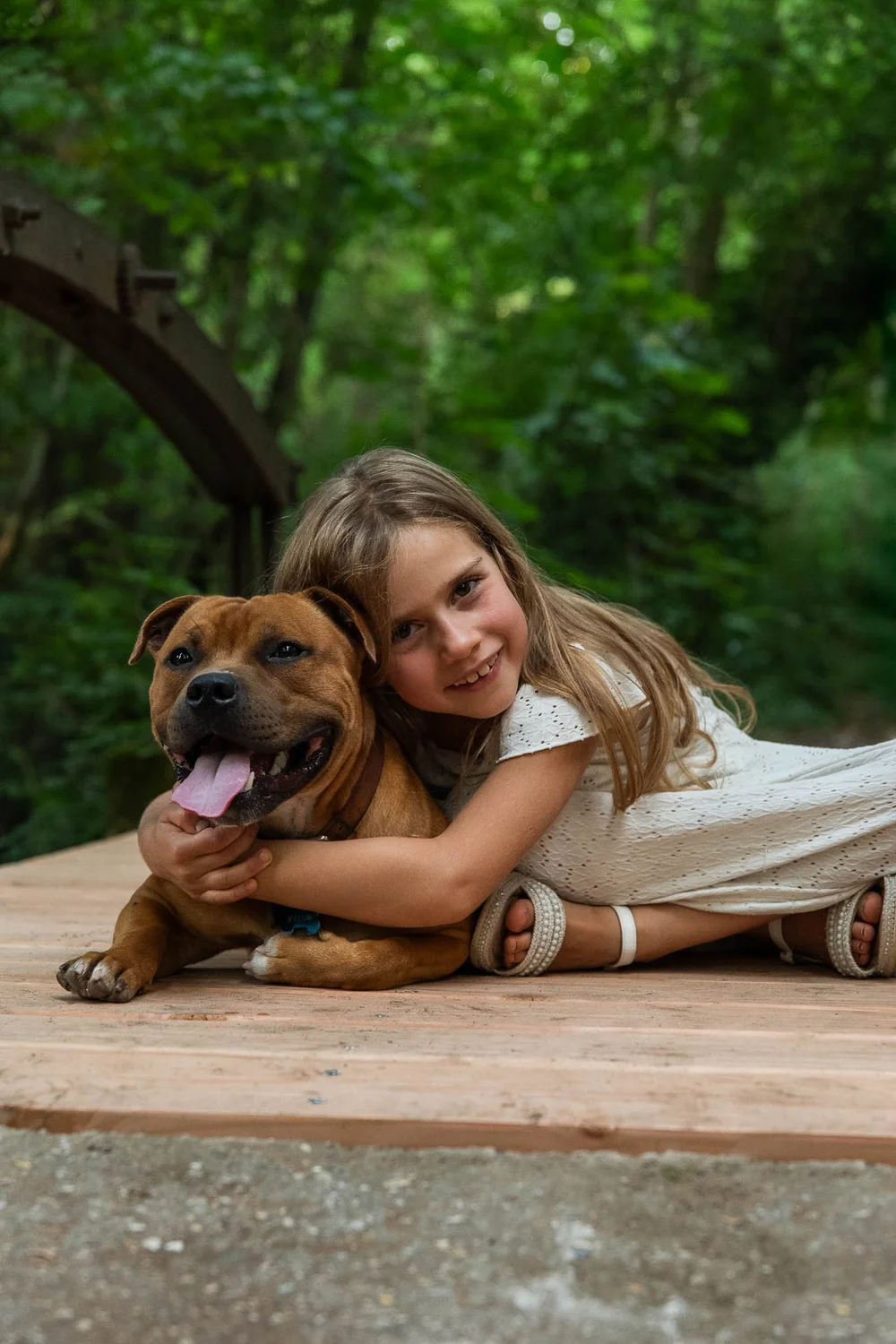 Séance photo famille et animaux Drôme