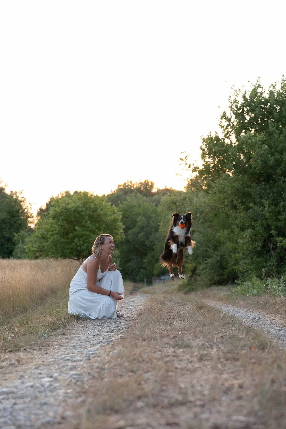 Séance photo famille animaux Drôme naturelle