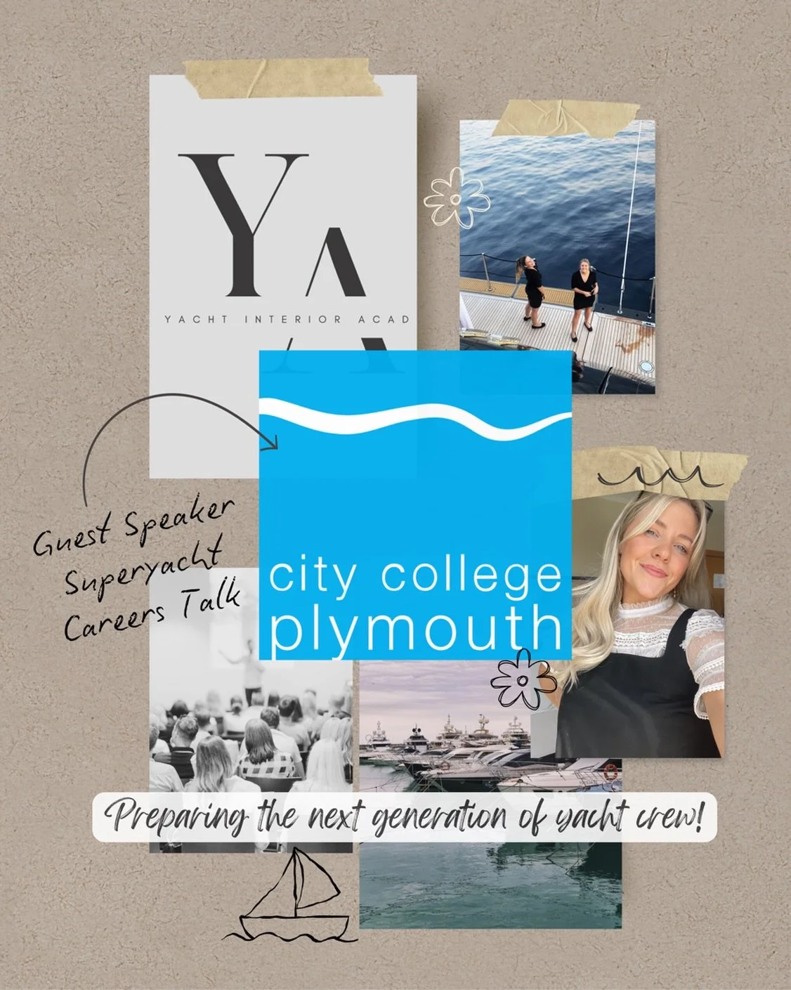 ✨ GUEST SPEAKER ✨

Yesterday I had the pleasure of speaking at Plymouth City College about careers in the superyacht industry for their careers week! ⚓ @cityplym 

We covered:

&bull; the world of superyachts and how it really operates
&bull; the ins