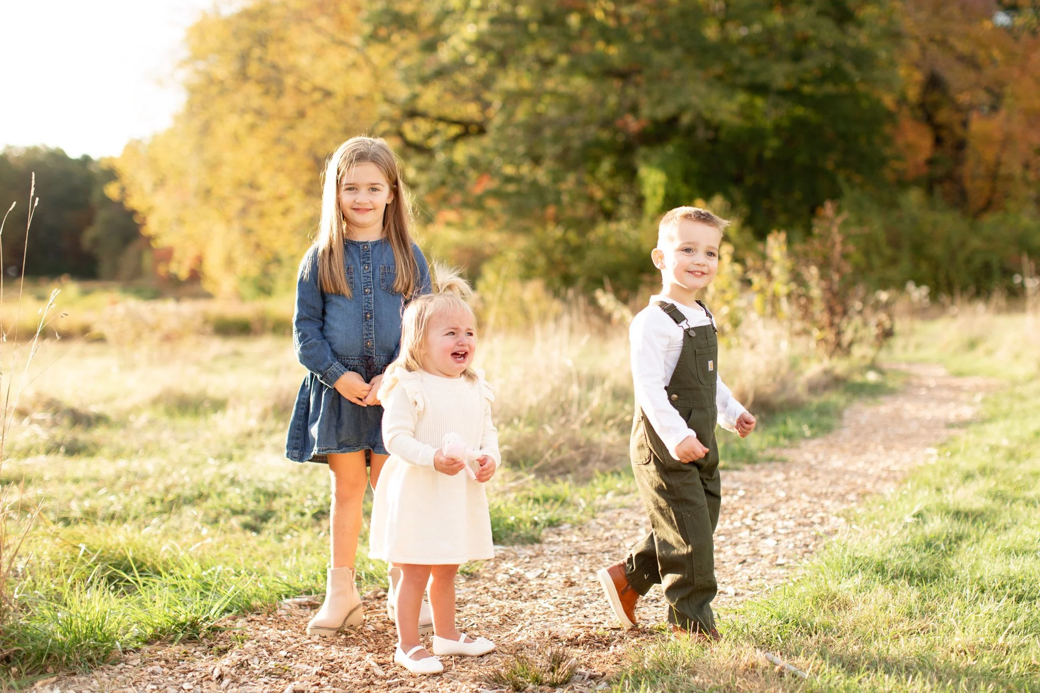 Family photos at Adams Farm in Walpole, Massachusetts during a relaxed outdoor session