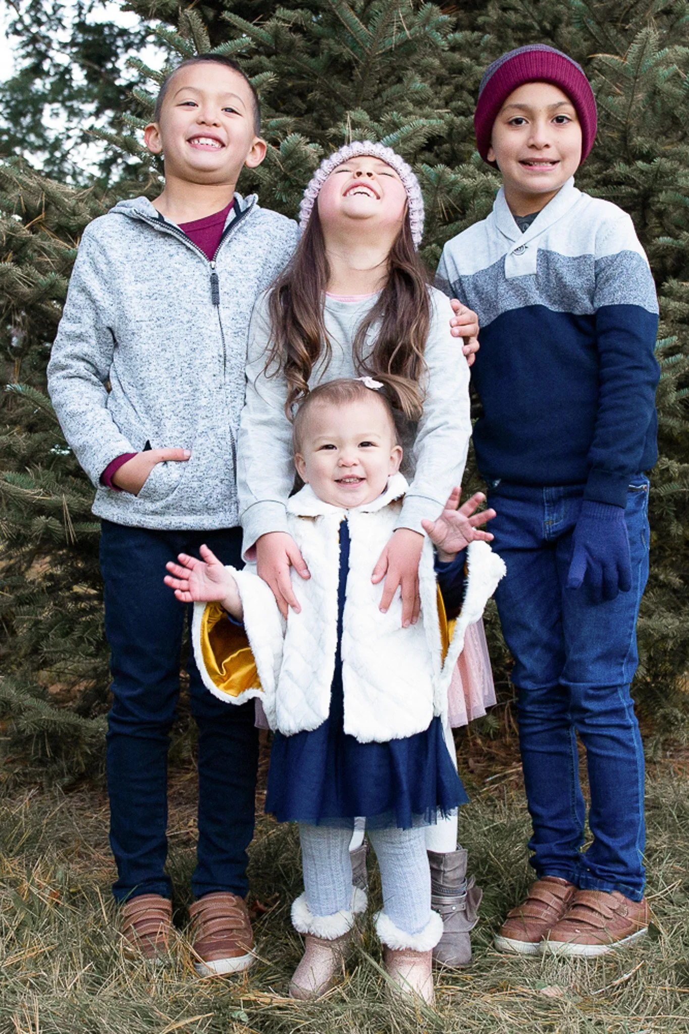 Fall Family Session at Oliver Ames Estate | Easton MA Family Photographer