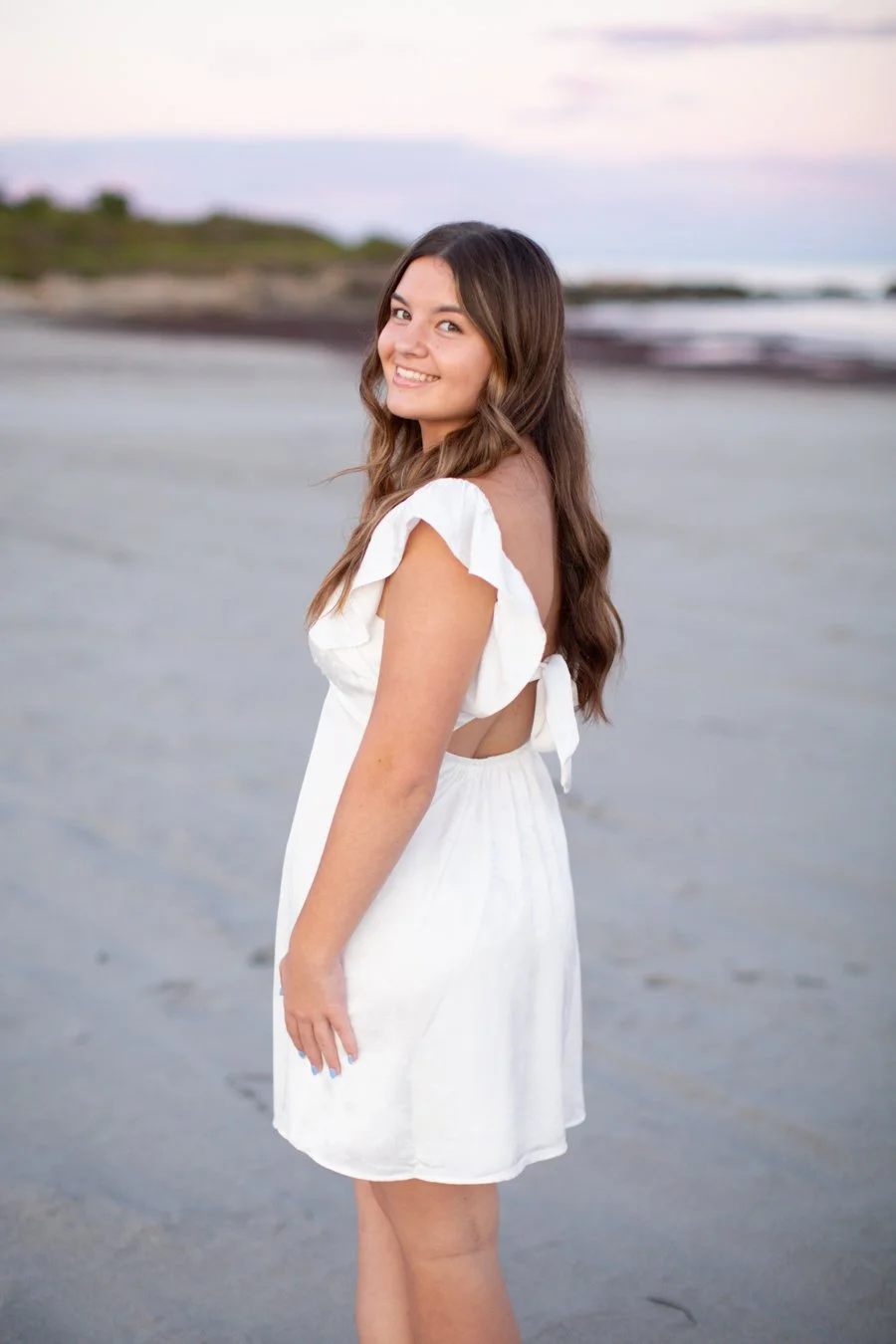 Scarborough Beach Senior Photos in Narragansett | Katherine’s Summer Session