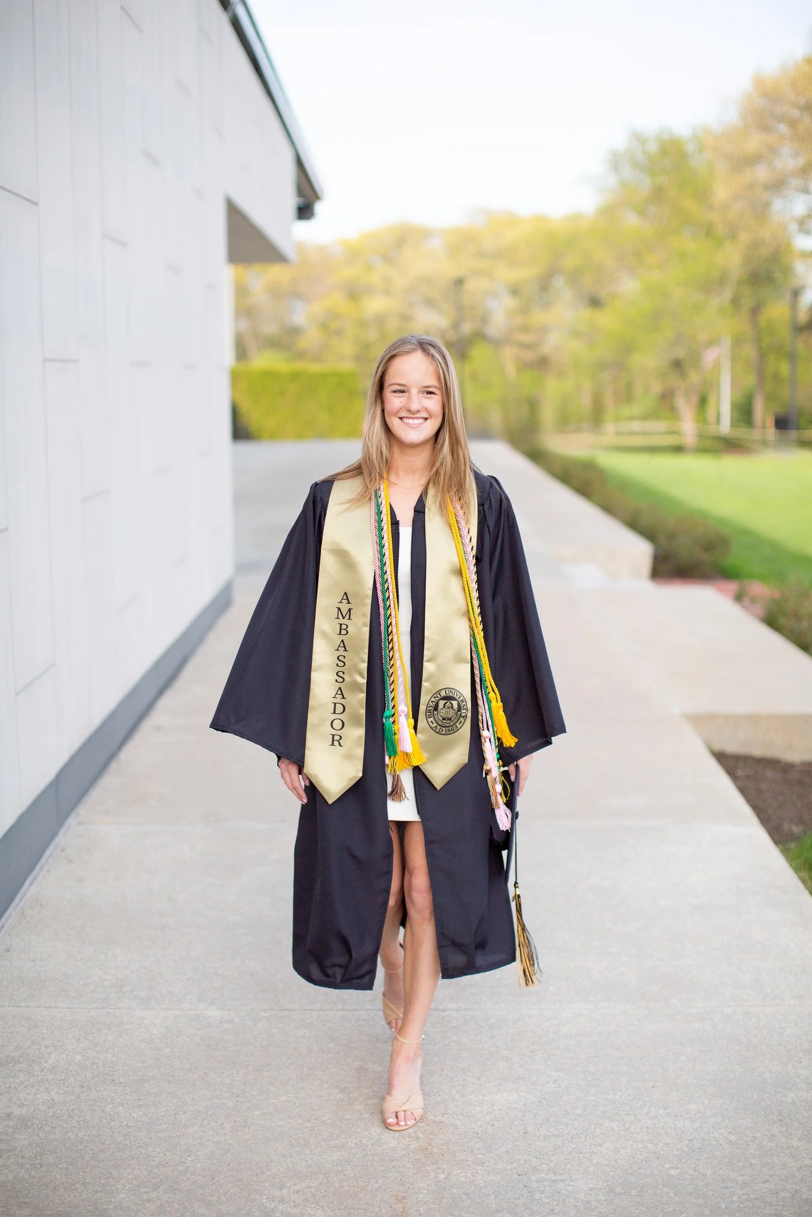 Bryant University Grad Photos | A College Grad Session with Celia