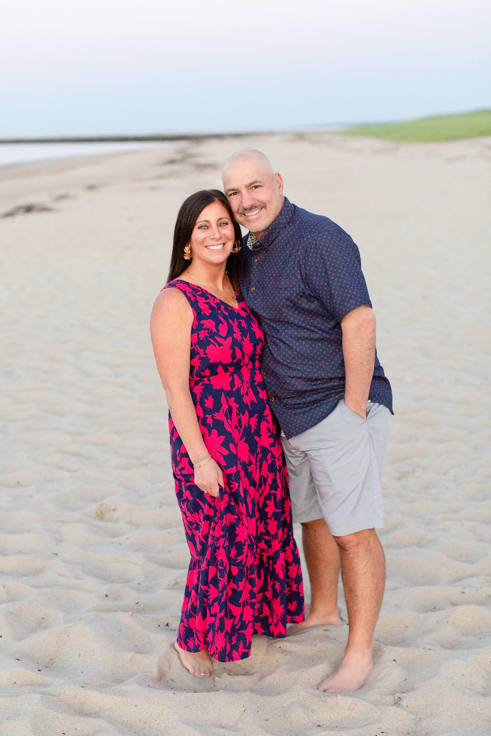 Family photos during their Scusset Beach photo session.