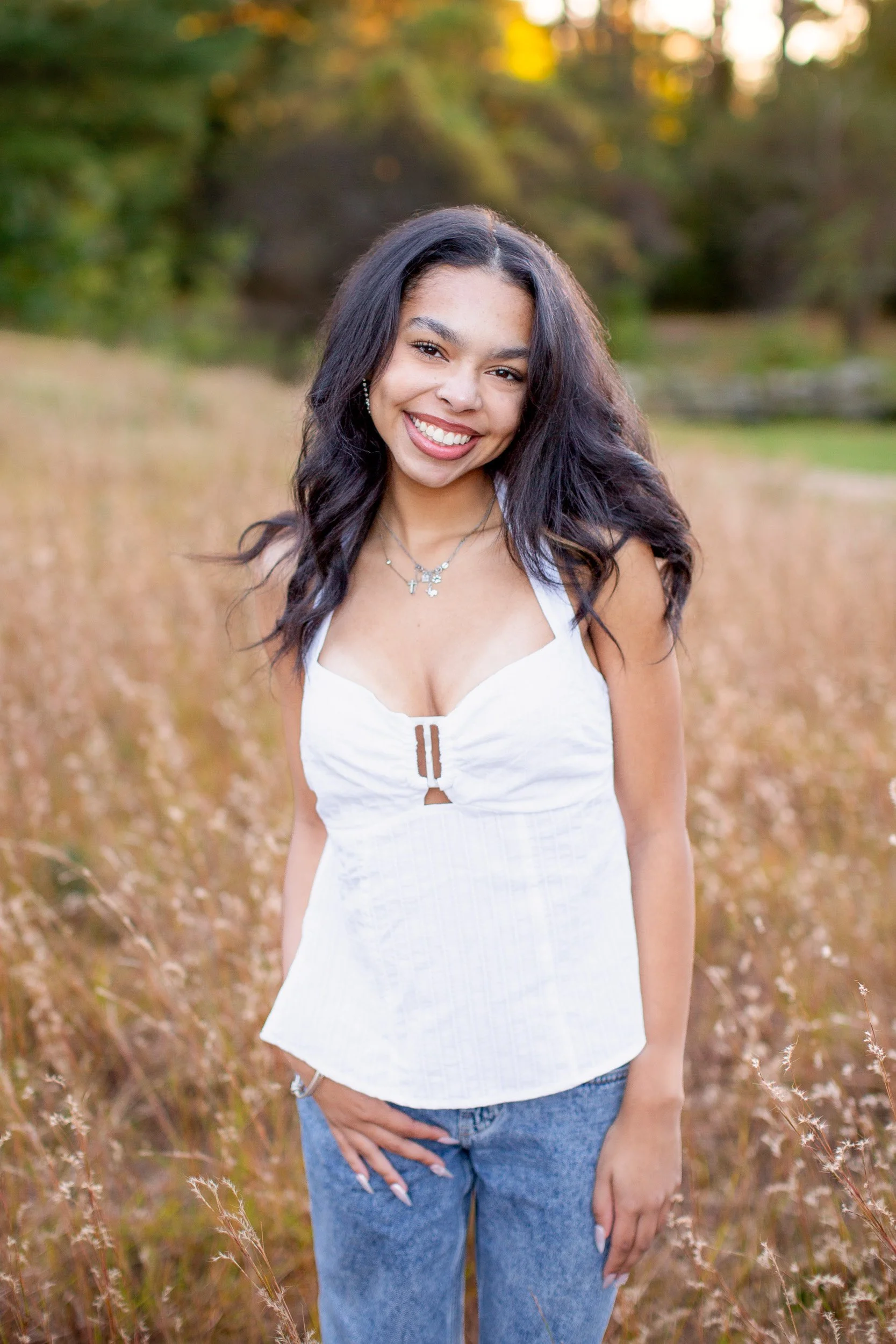 Maya's Senior Photos at Bird Park | Walpole, MA Senior Photographer