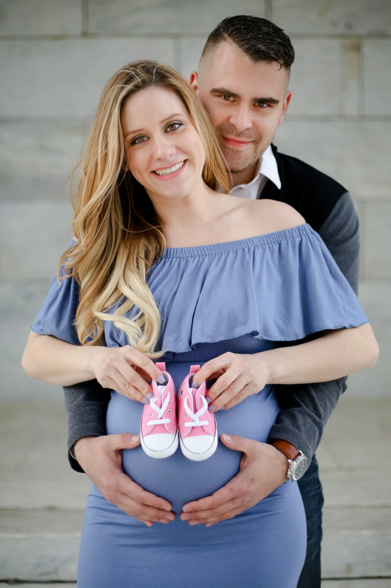 Outdoor maternity session in Providence Rhode Island