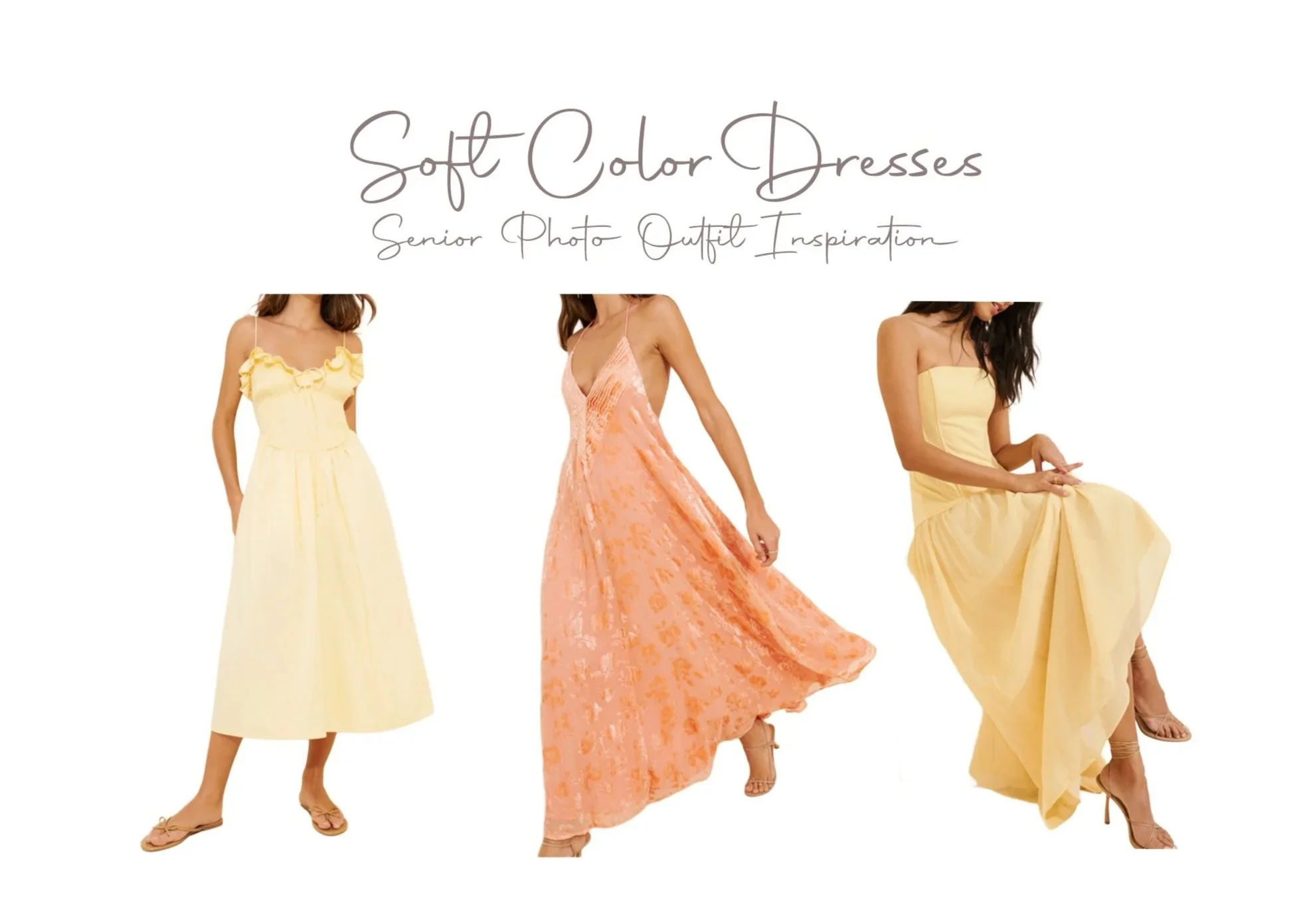 Timeless senior photo outfit ideas for girls with soft tones and classic styling for senior pictures