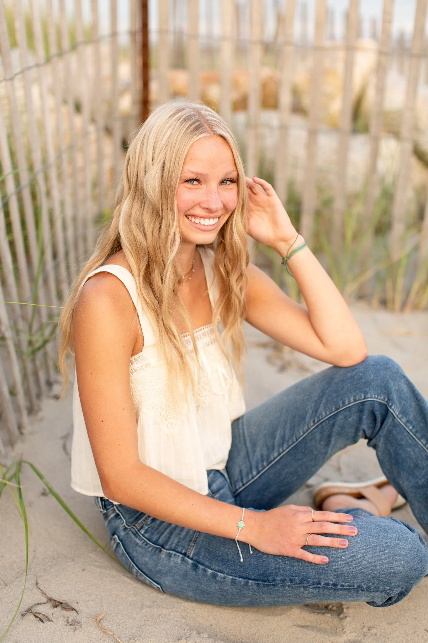 Rhode Island beach photographer using Scarborough Beach as a session location