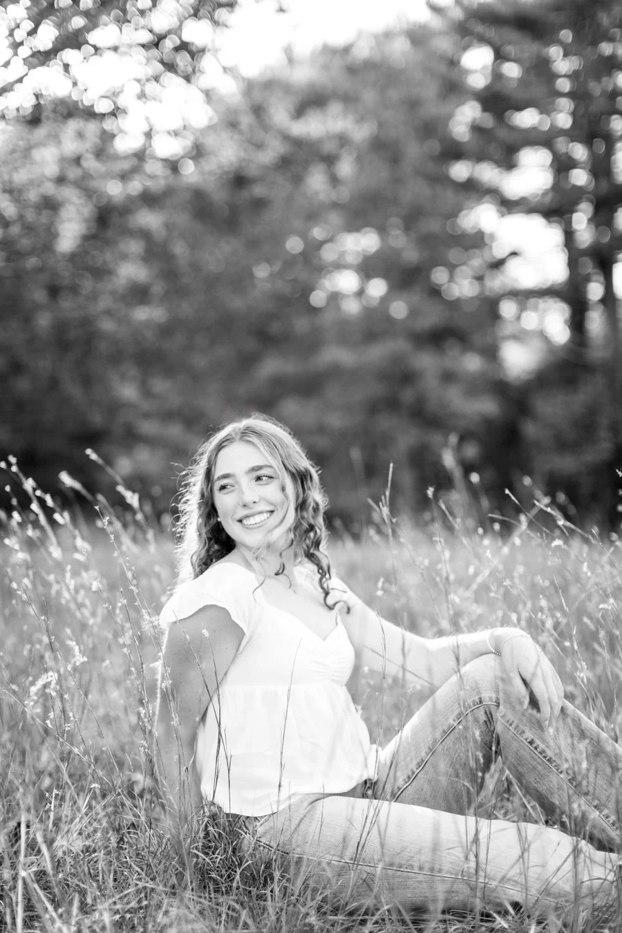 Authentic, elevated senior portrait session full of laughter.