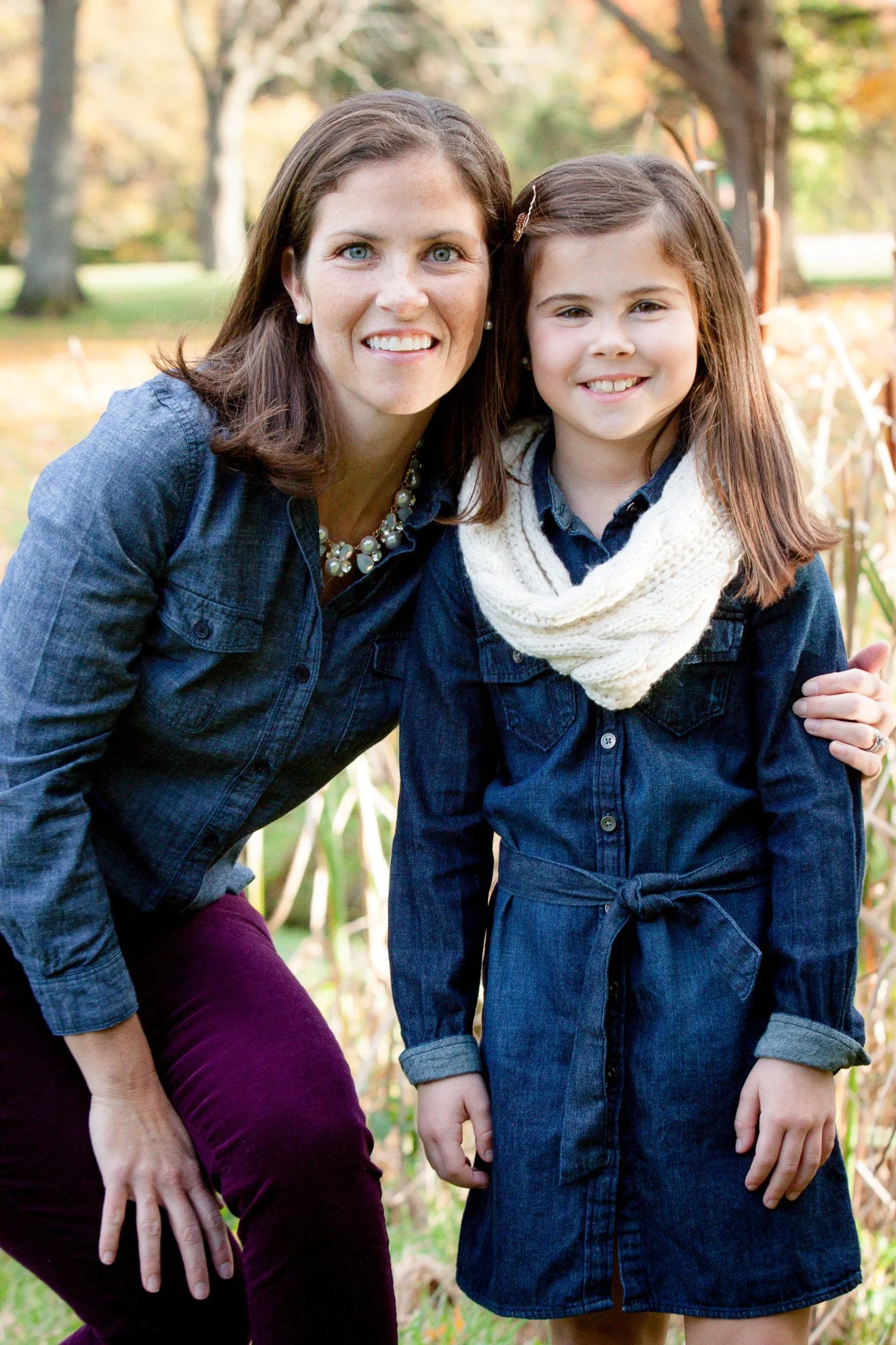 Candid moment of connection during an elevated Mansfield MA family photography session