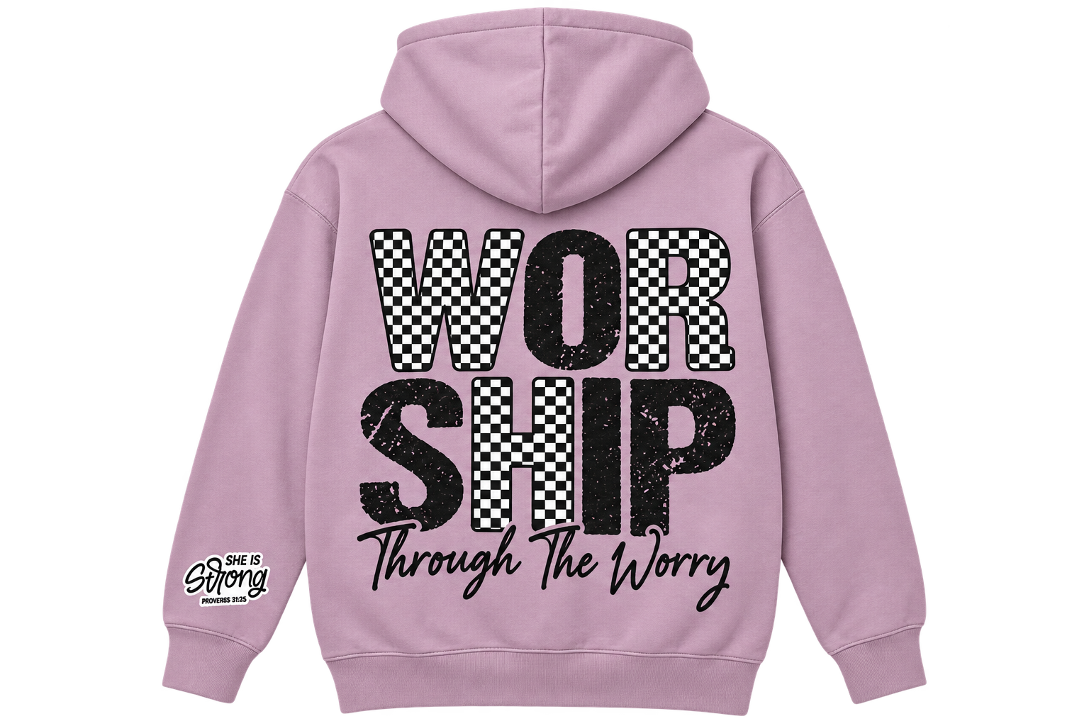 Worship Through The Worry Hoodie
