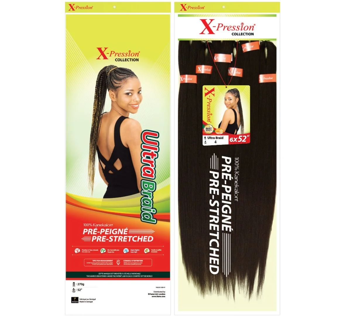 X - Pression Pre-Stretched 6x 52"