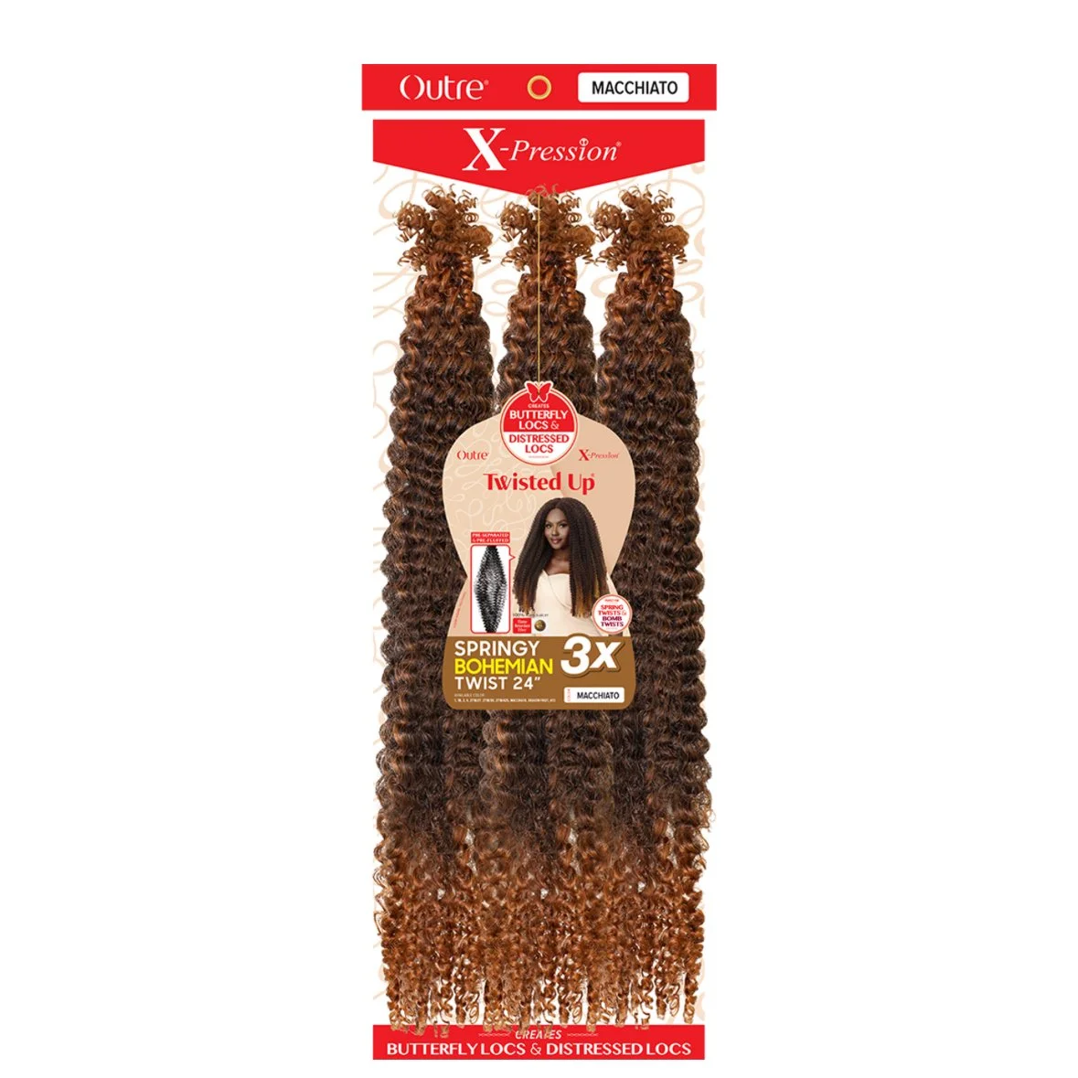 Outre X-Pression Twisted Up - Springy Bohemian Twist